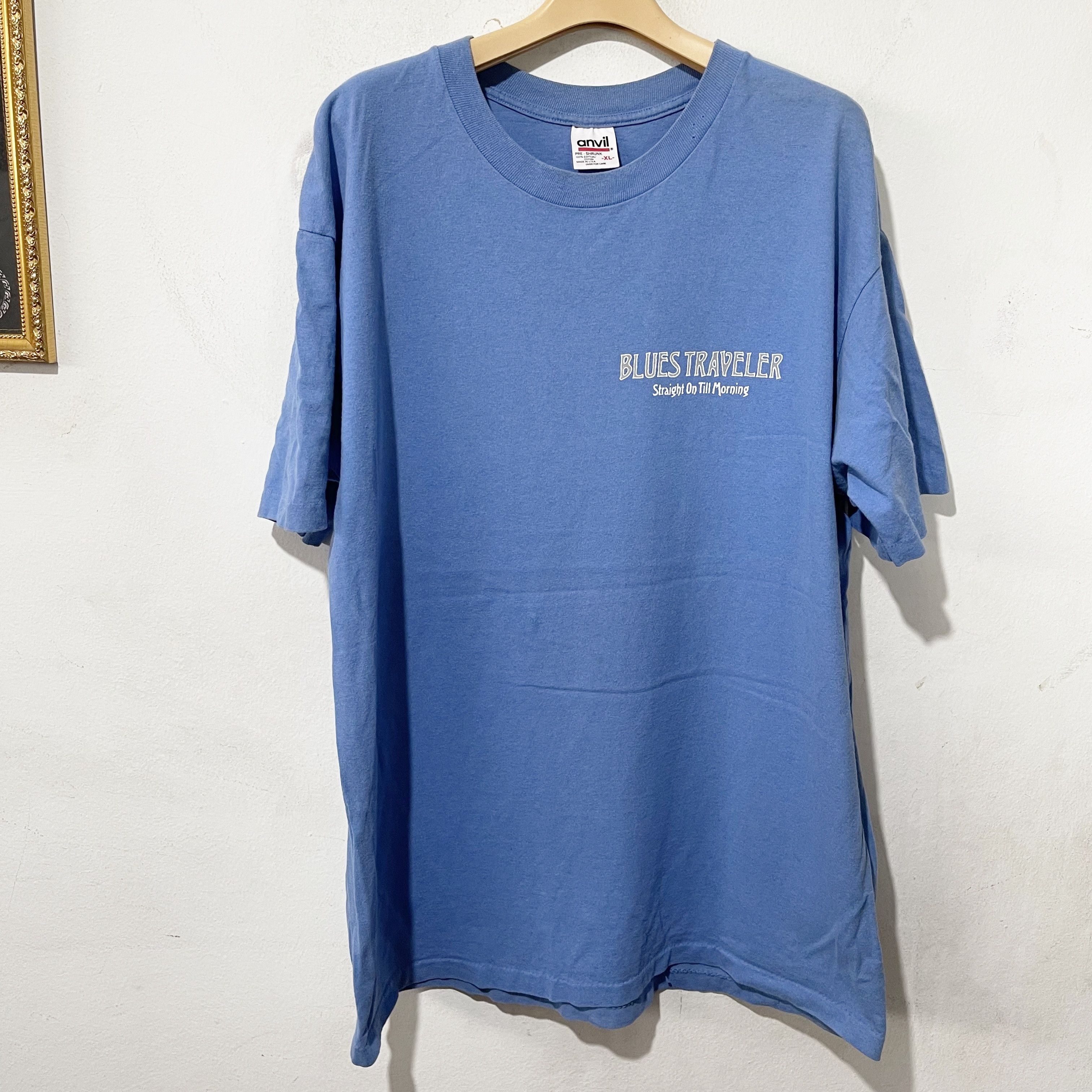Band Tees Vintage 90s Blues Traveler Tour T-Shirt Size US XL / EU 56 / 4 - 2 Thumbnail