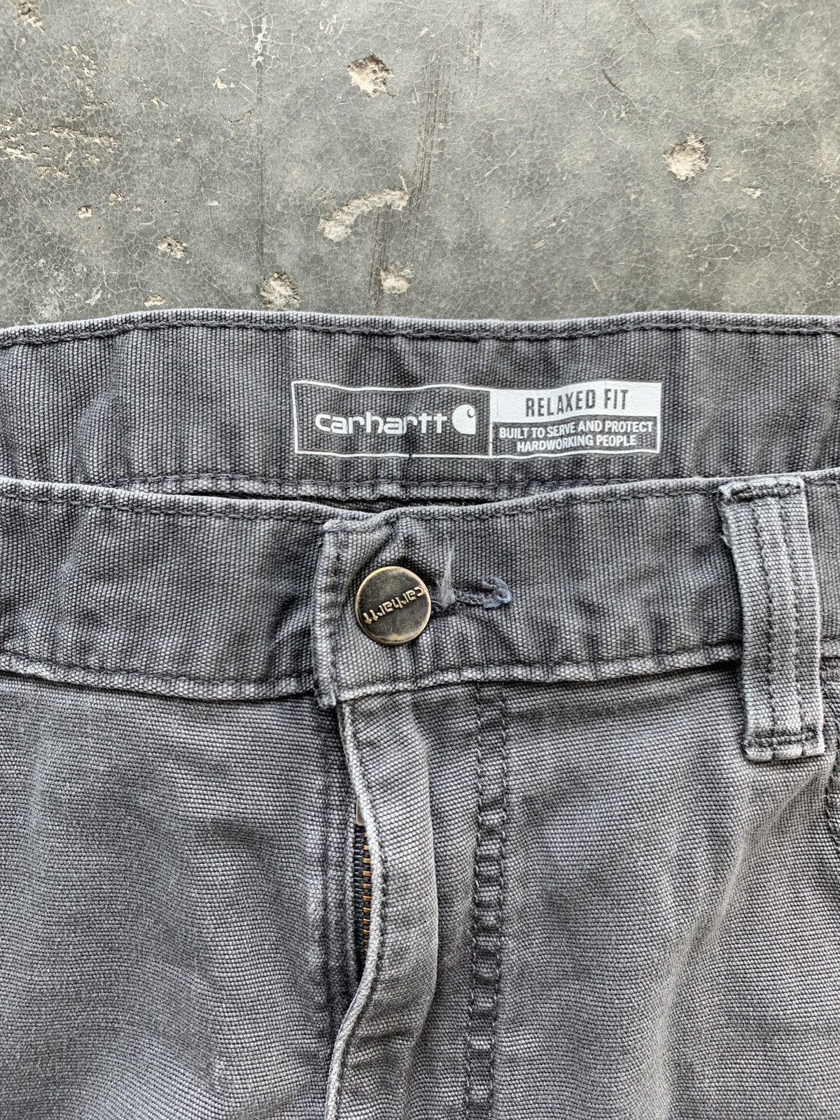 Carhartt × Vintage Vintage Y2K Painter Carhartt Carpenter Work Pants Size US 36 / EU 52 - 5 Thumbnail
