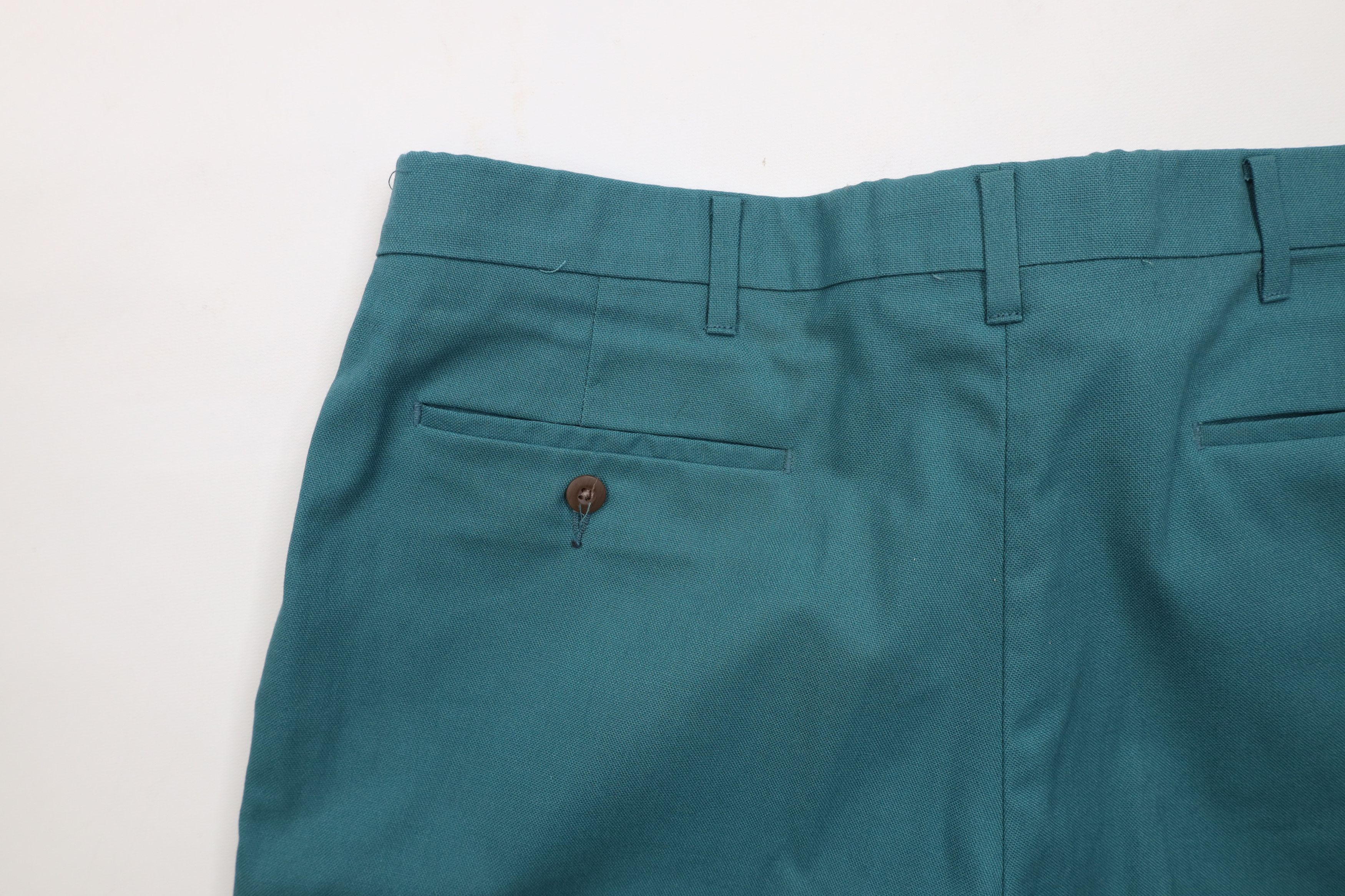 Vintage Vintage 70s Streetwear Knit Flared Wide Leg Chino Pants USA Size US 36 / EU 52 - 13 Thumbnail