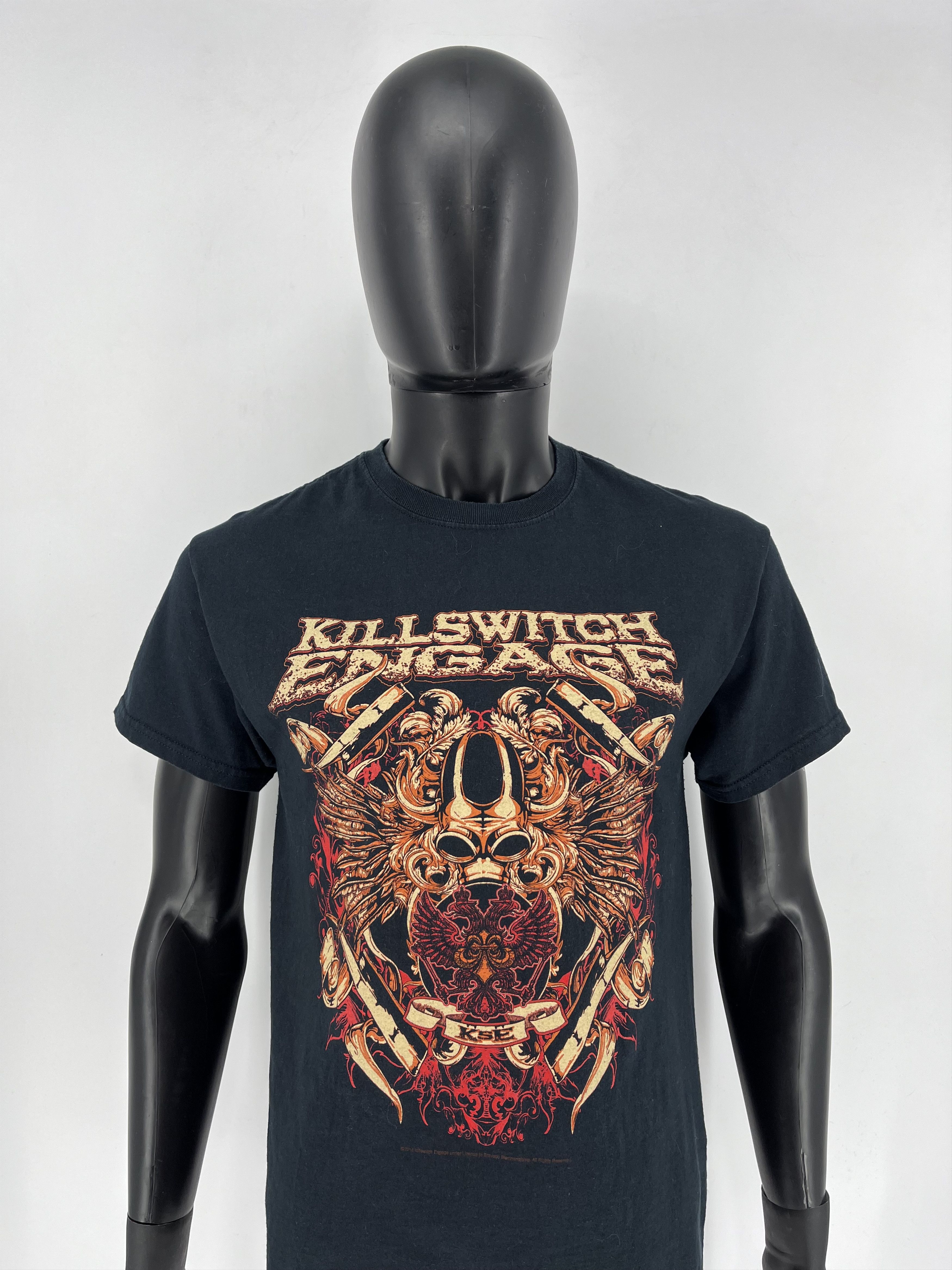 Band Tees × Vintage Killswitch Engage Metalcore Band Tee 00s Size US M / EU 48-50 / 2 - 1 Thumbnail