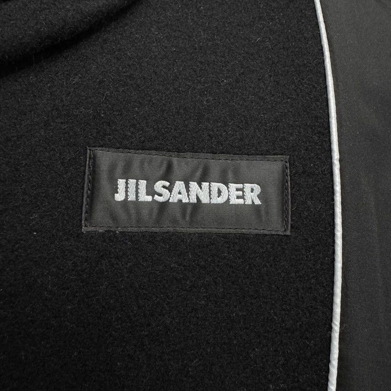 Jil Sander Jil Sander fur collar wool jacket Size L / US 10 / IT 46 - 2 Thumbnail