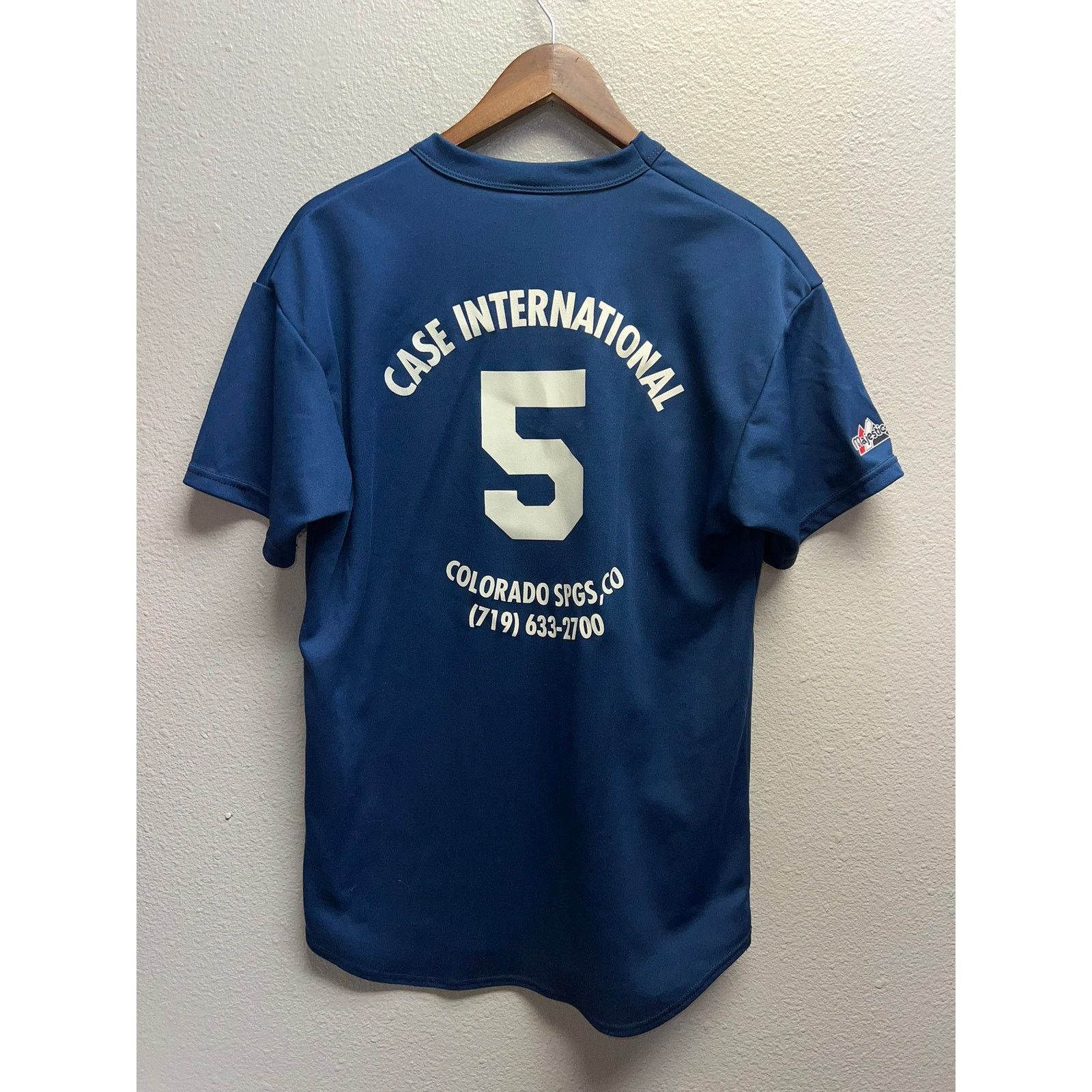 Majestic Vintage Seattle Mariners Majestic Jersey Top MLB Baseball L Size US L / EU 52-54 / 3 - 6 Thumbnail