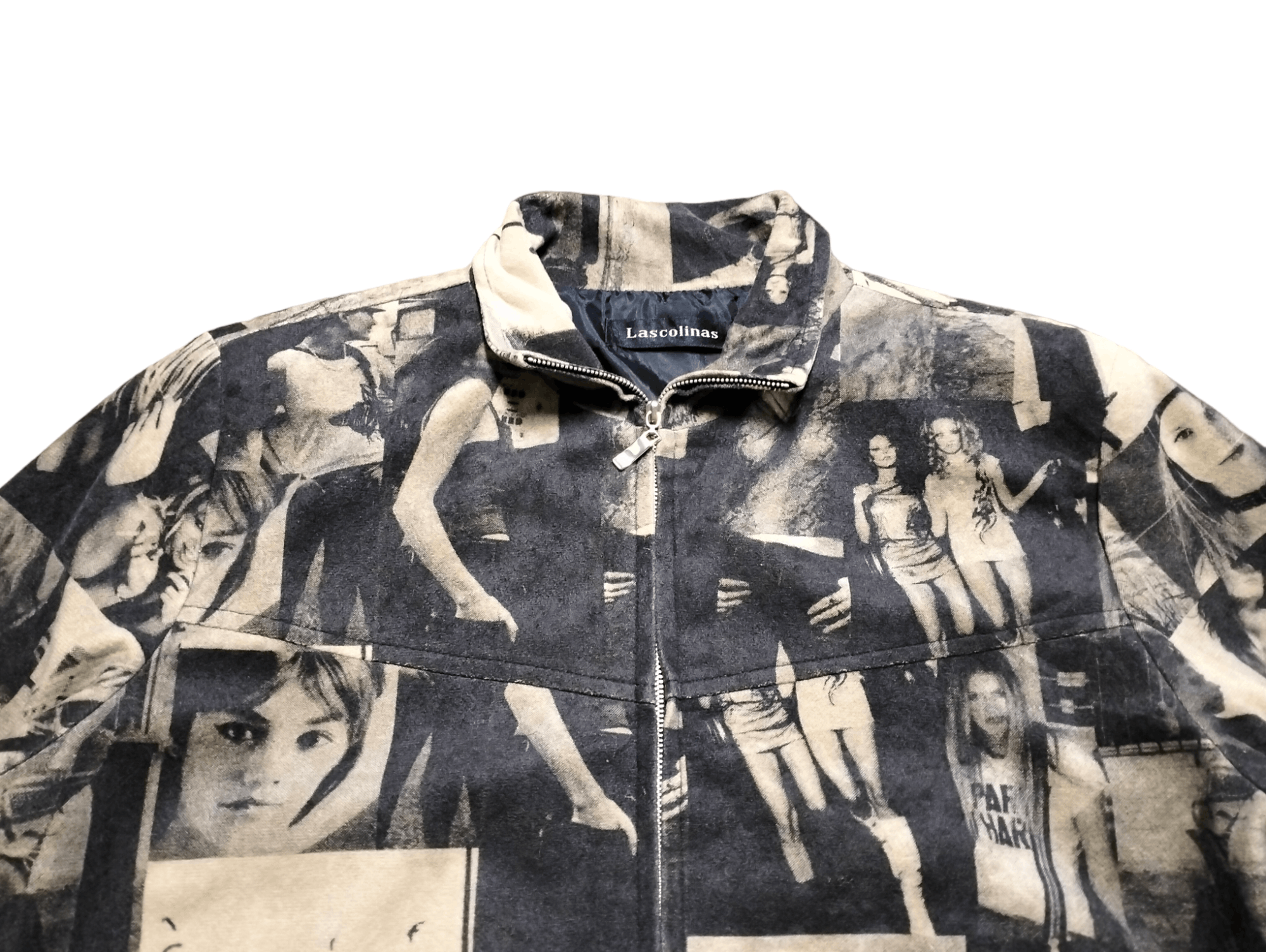 If Six Was Nine Japanesse Brand Lascolinas Full Print Zipper Jacket Size M / US 6-8 / IT 42-44 - 8 Thumbnail