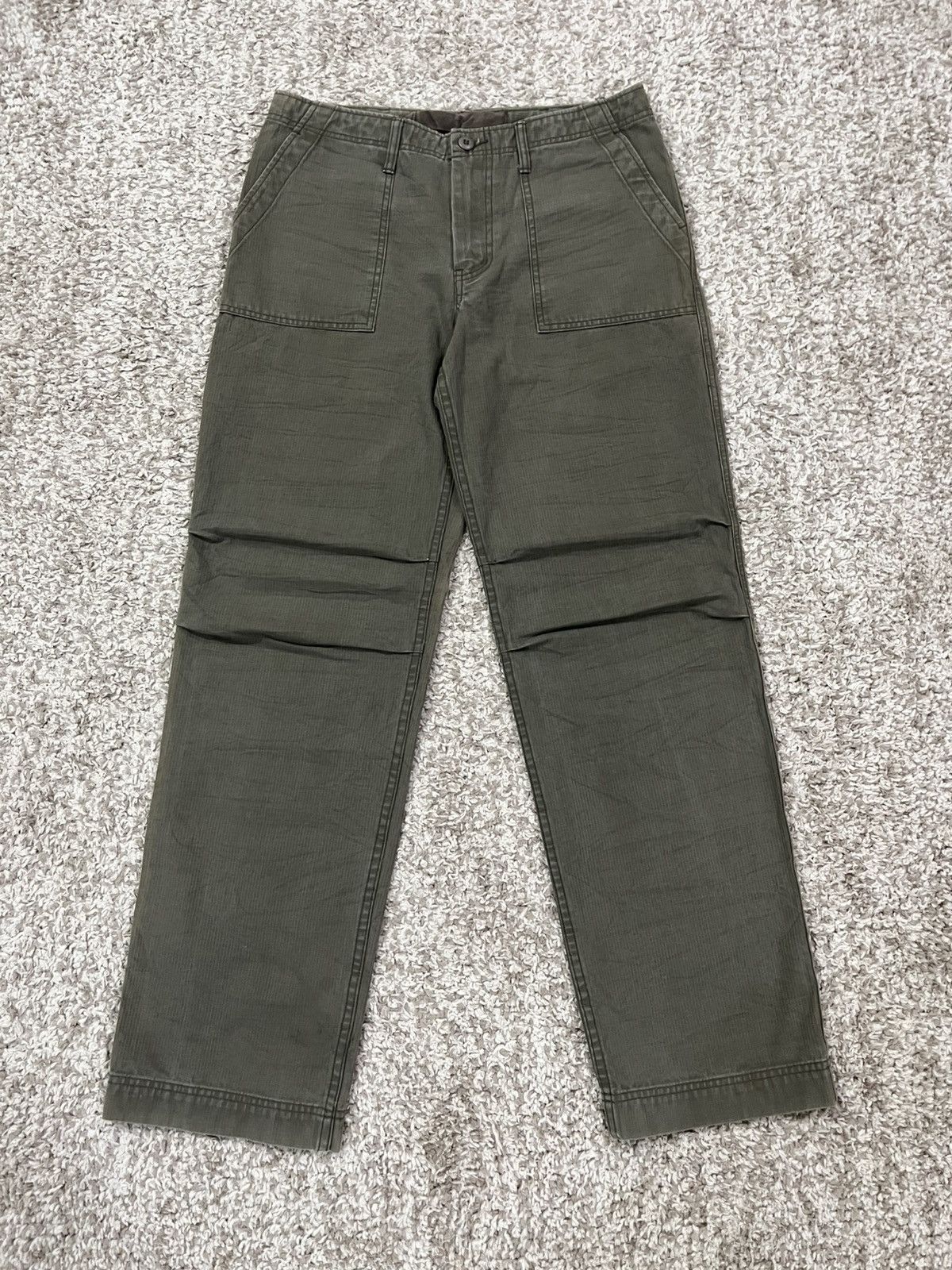 Orslow VINTAGE 🔥 Twenty Works HBT Orslow Style Fatigue Pants Size US 33 - 3 Thumbnail
