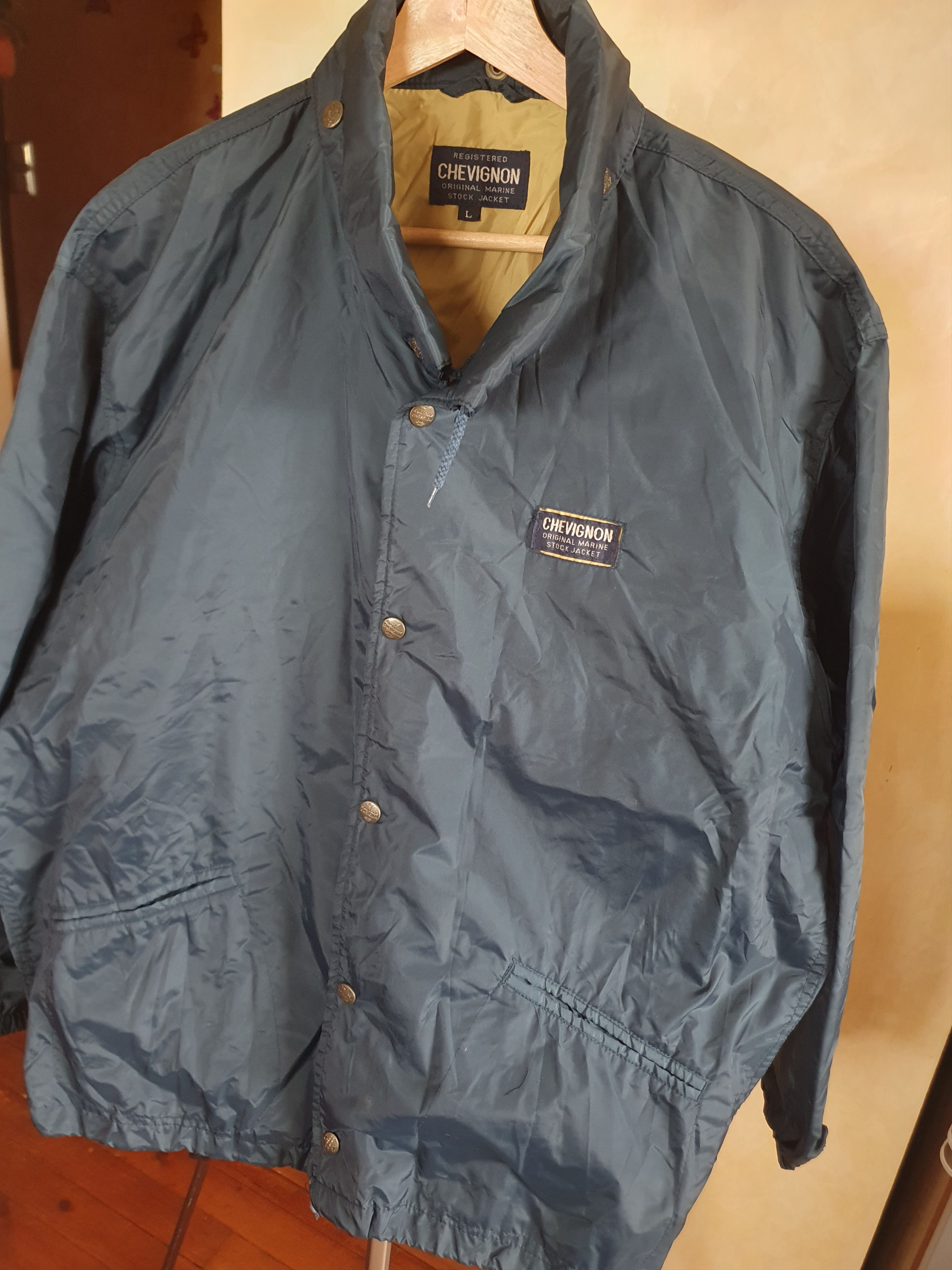 Chevignon × Vintage Chevignon Original Marine Stock Jacket Windbreaker L Size US L / EU 52-54 / 3 - 7 Thumbnail