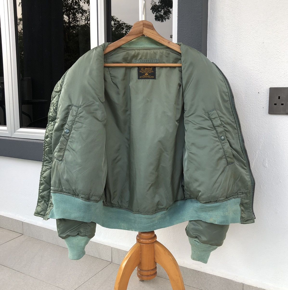 Alpha Industries Vintage Alpha Industries Intermediate Ma-1 Bomber Jacket Size US M / EU 48-50 / 2 - 7 Thumbnail