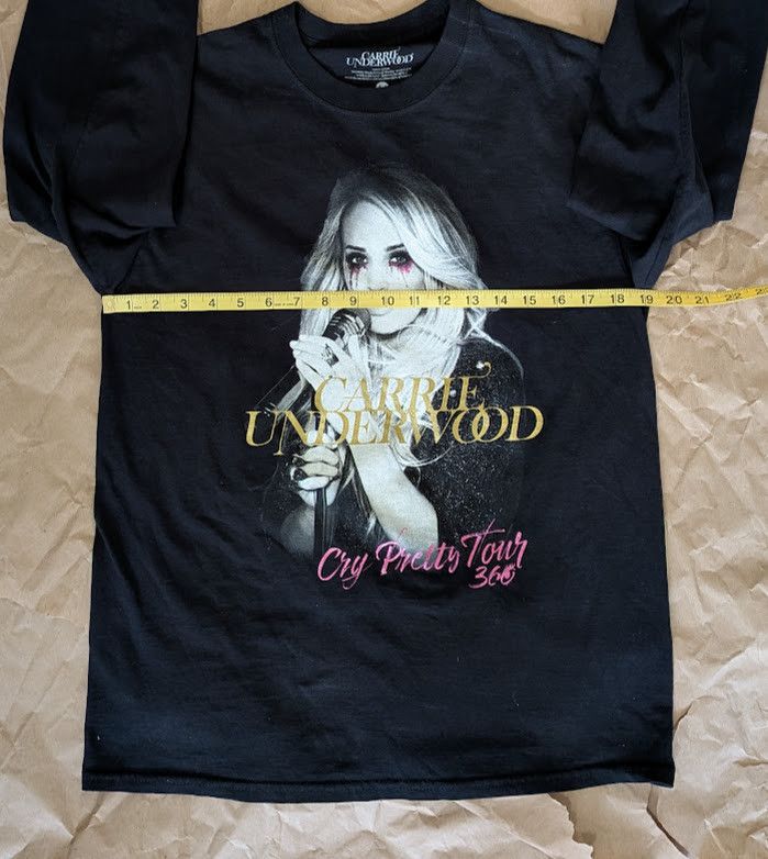 Other Carrie Underwood 2018 Cry Pretty tour 360 lg sleeve t shirt Size M / US 6-8 / IT 42-44 - 4 Thumbnail