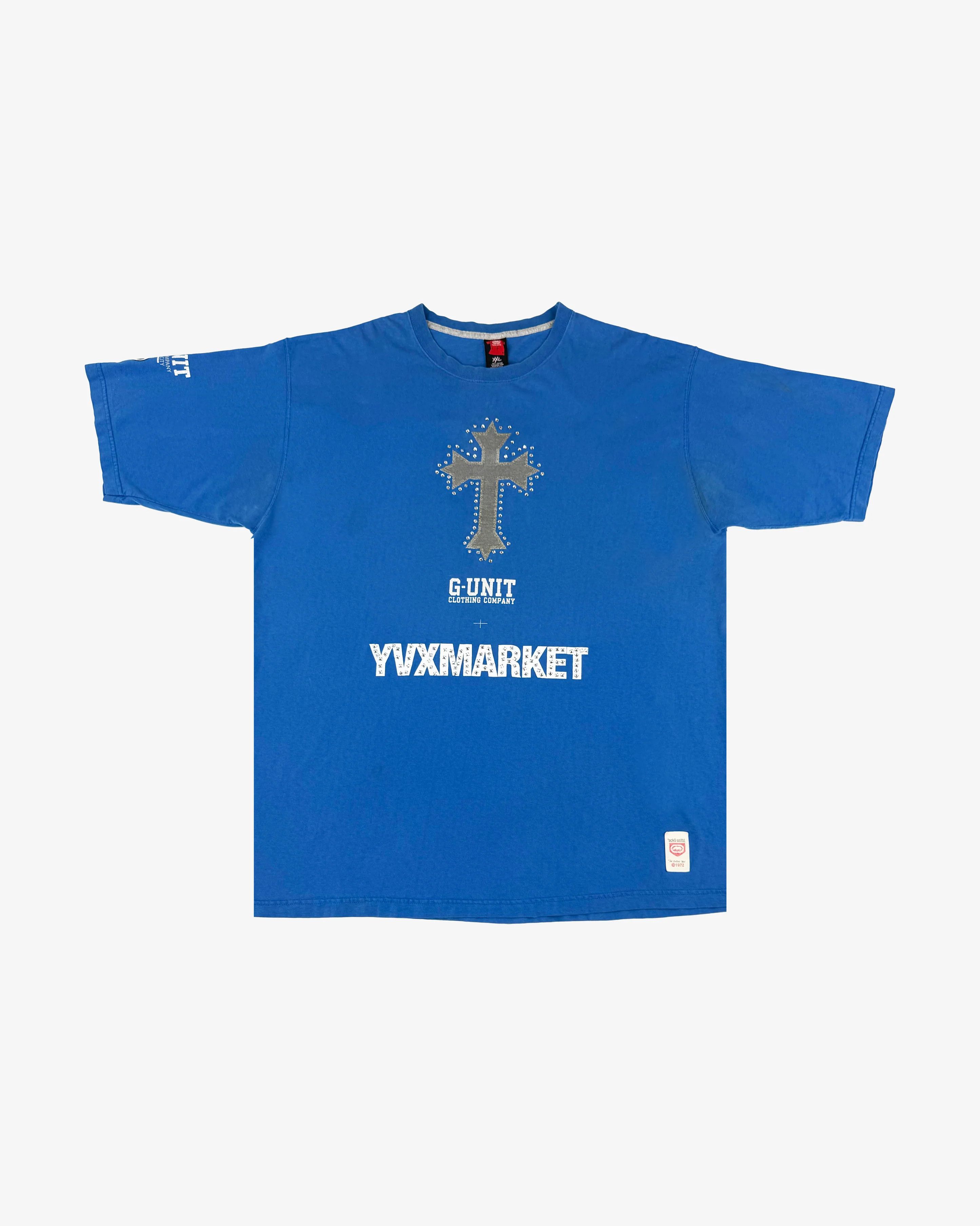 Vintage Hand Studded G-Unit x YVXMARKET Vintage Tee Size US XXL / EU 58 / 5 - 1 Thumbnail