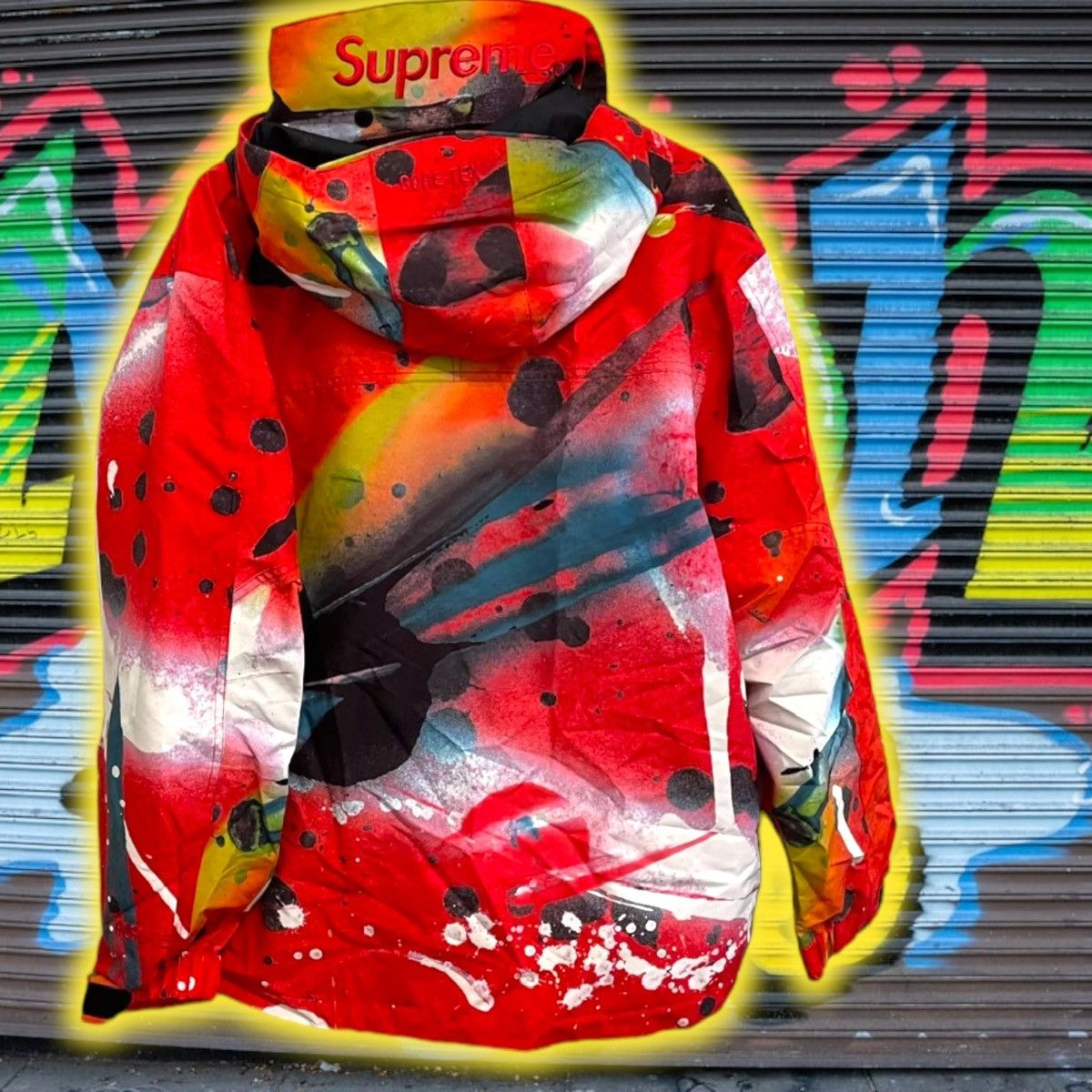 Supreme × The North Face Supreme Rammellzee Red SS20 ⛰️ DryVent jacket 🧥 Size US L / EU 52-54 / 3 - 3 Thumbnail