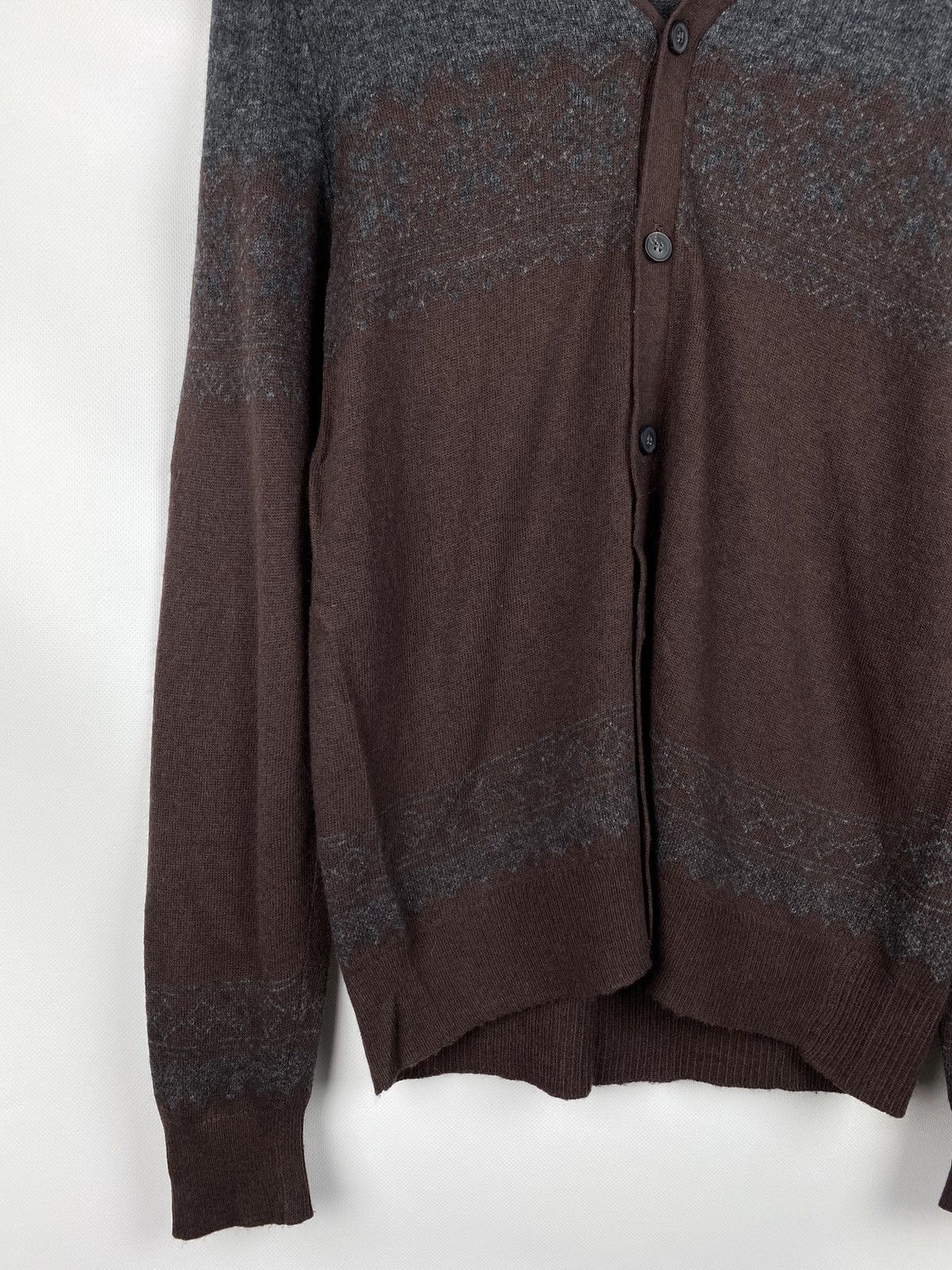 Allsaints × Japanese Brand Allsaints Scafell wool / alpaca men’s cardigan sweater Size US M / EU 48-50 / 2 - 7 Thumbnail