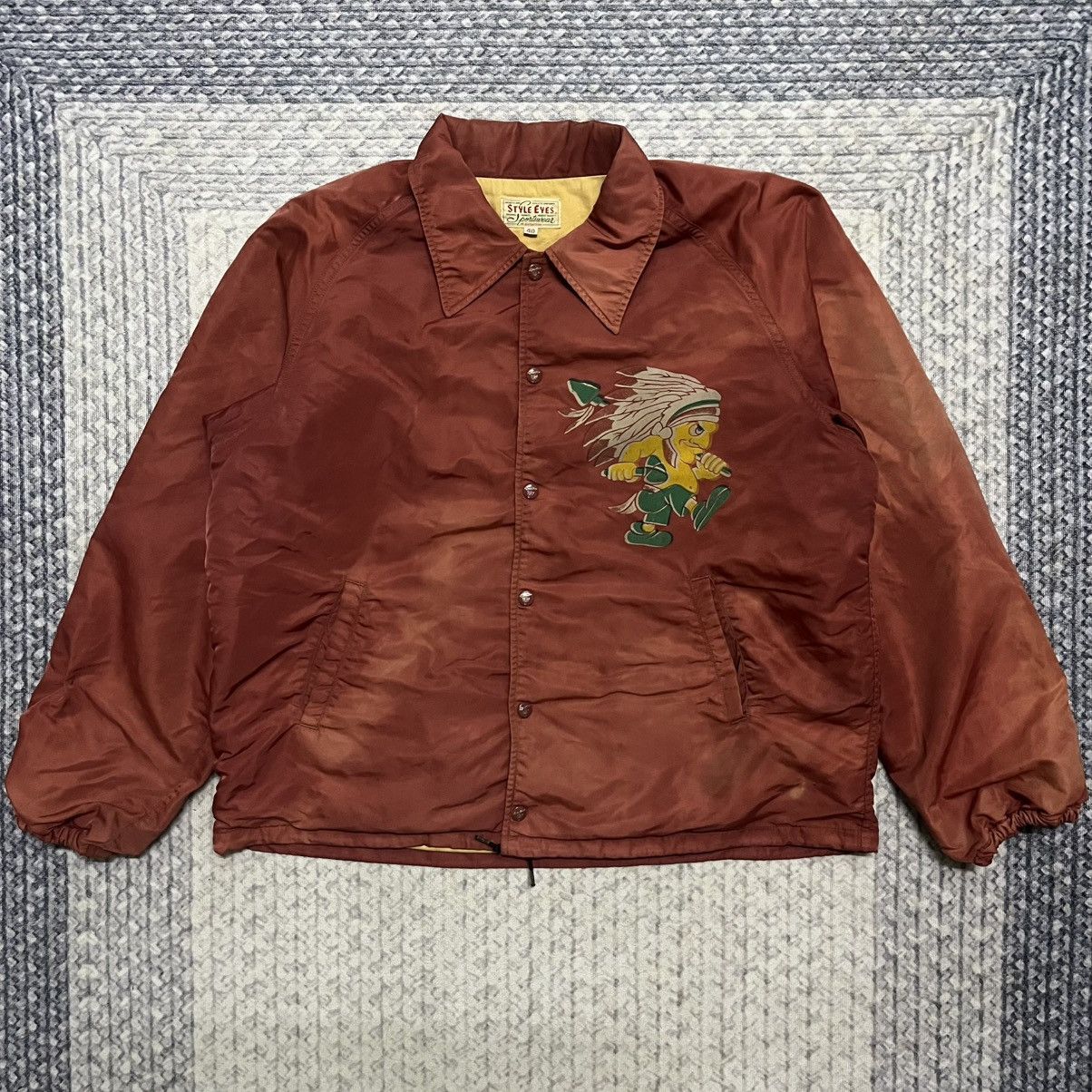 Toyo Enterprises Rare Vintage Sugarcane American Native Coach Jacket Size US XL / EU 56 / 4 - 1 Thumbnail