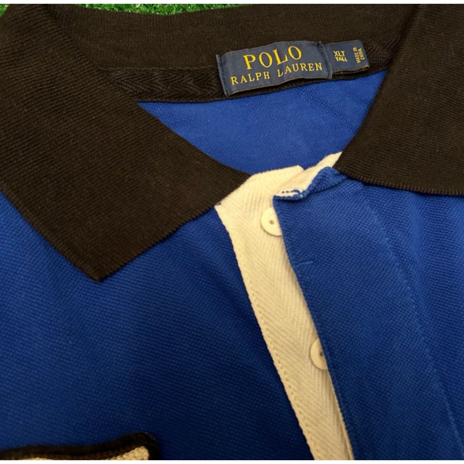 Polo Ralph Lauren VINTAGE Polo Ralph Lauren Tiger Logo Polo Collared Shirt Mens XL Tall Blue Preppy Logo Tiger Classic Hip Hop Designer Shirts Size US XL / EU 56 / 4 - 3 Thumbnail