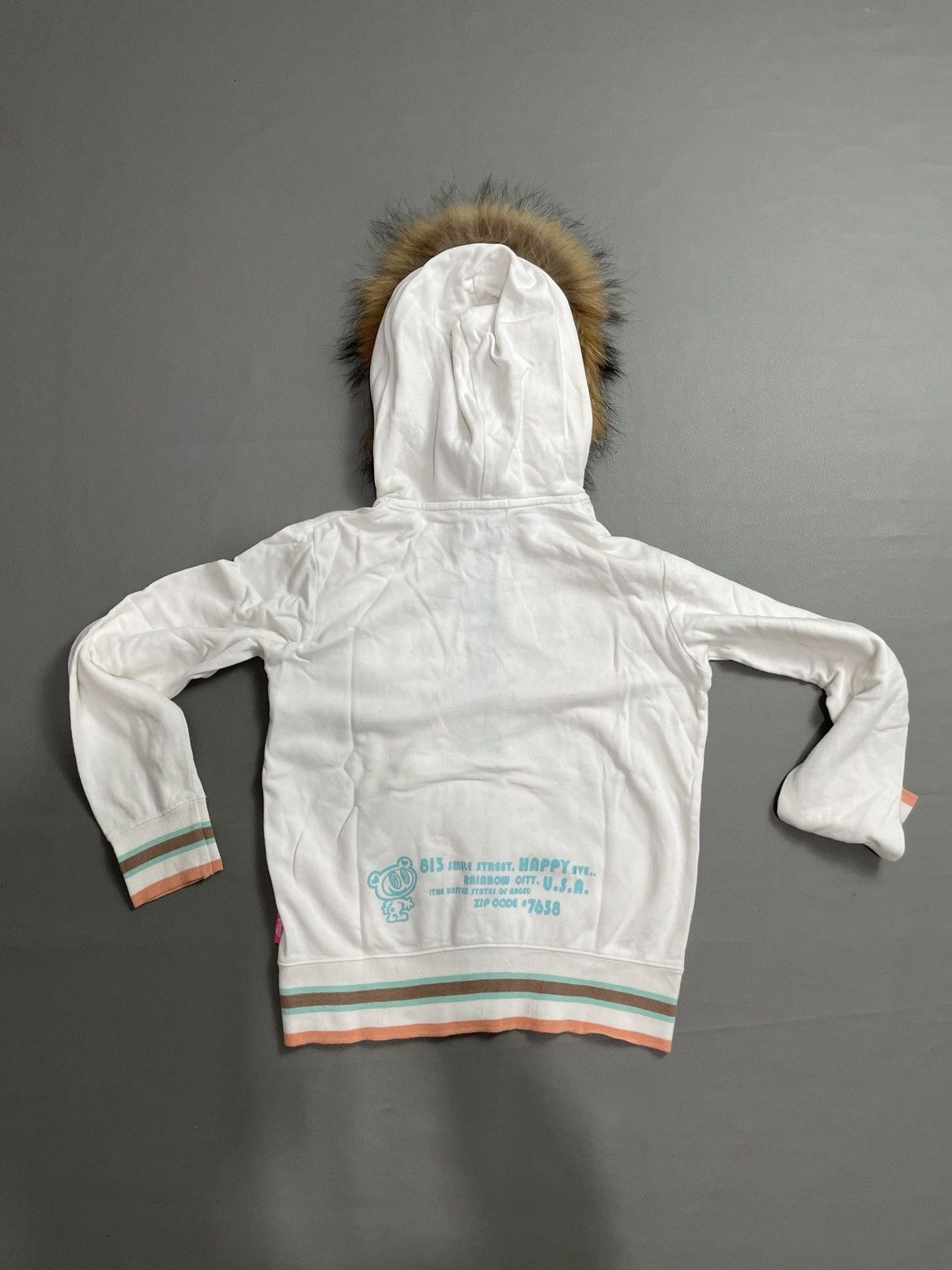 Hysteric Glamour Angel blue Cutie Zip Fur Hoodie Size M / US 6-8 / IT 42-44 - 4 Thumbnail