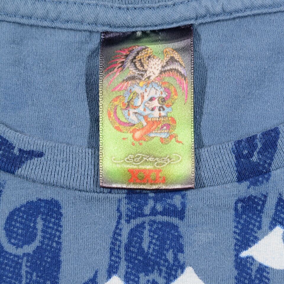 Christian Audigier Don Hardy Christian Audigier KAMIKAZE Japan Dragon Skull Tee Size US XXL / EU 58 / 5 - 9 Thumbnail