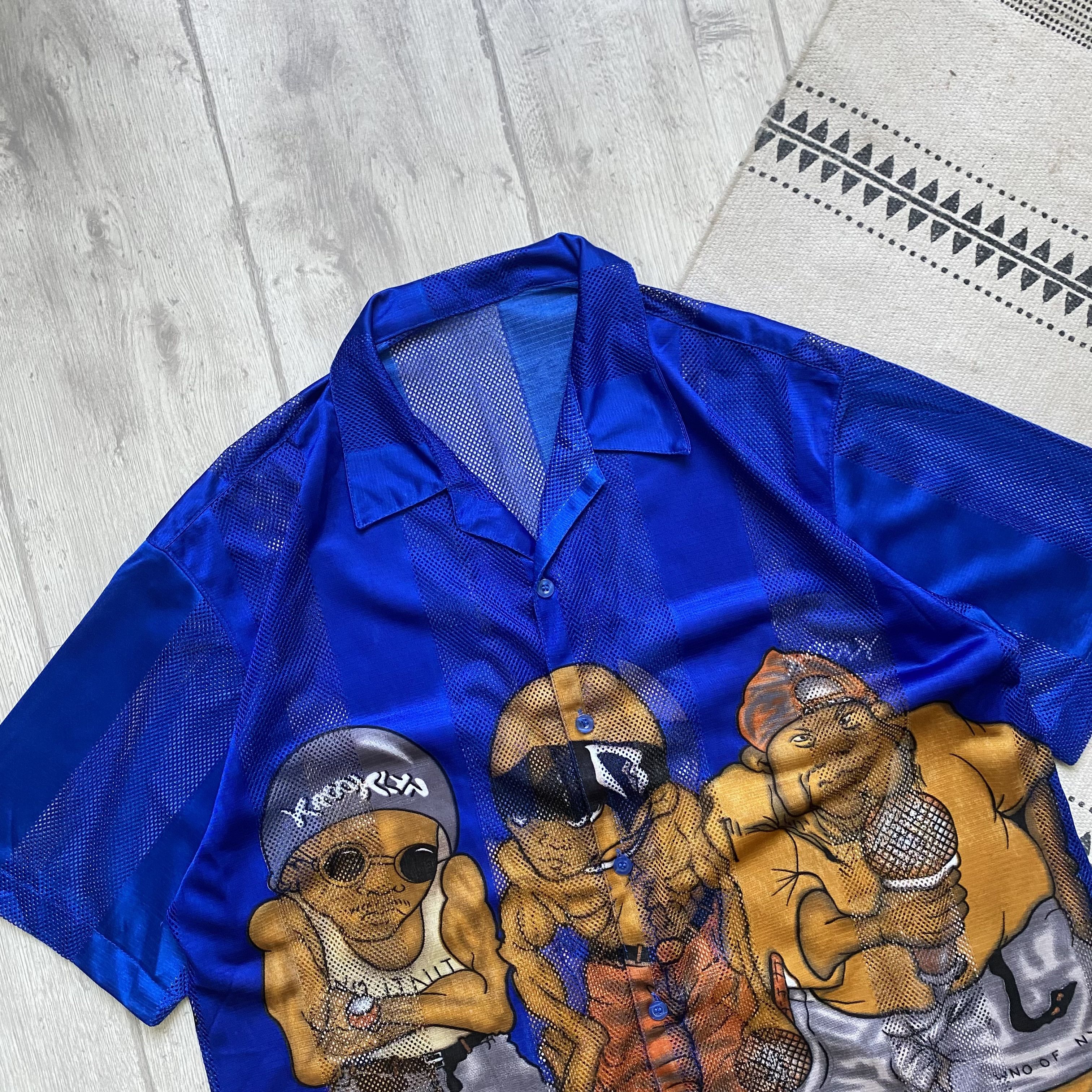 Rap Tees 🎤 Vintage Hawaii Crazy Shirt Hawaiian Y2K Rap tee Blind Size US L / EU 52-54 / 3 - 2 Thumbnail