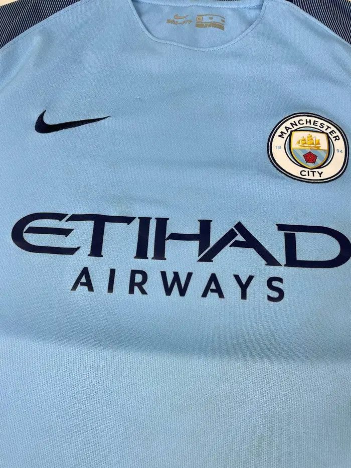 Nike Nike MANCHESTER CITY 2016 2017 HOME Football SHIRT JERSEY Size US XL / EU 56 / 4 - 7 Thumbnail