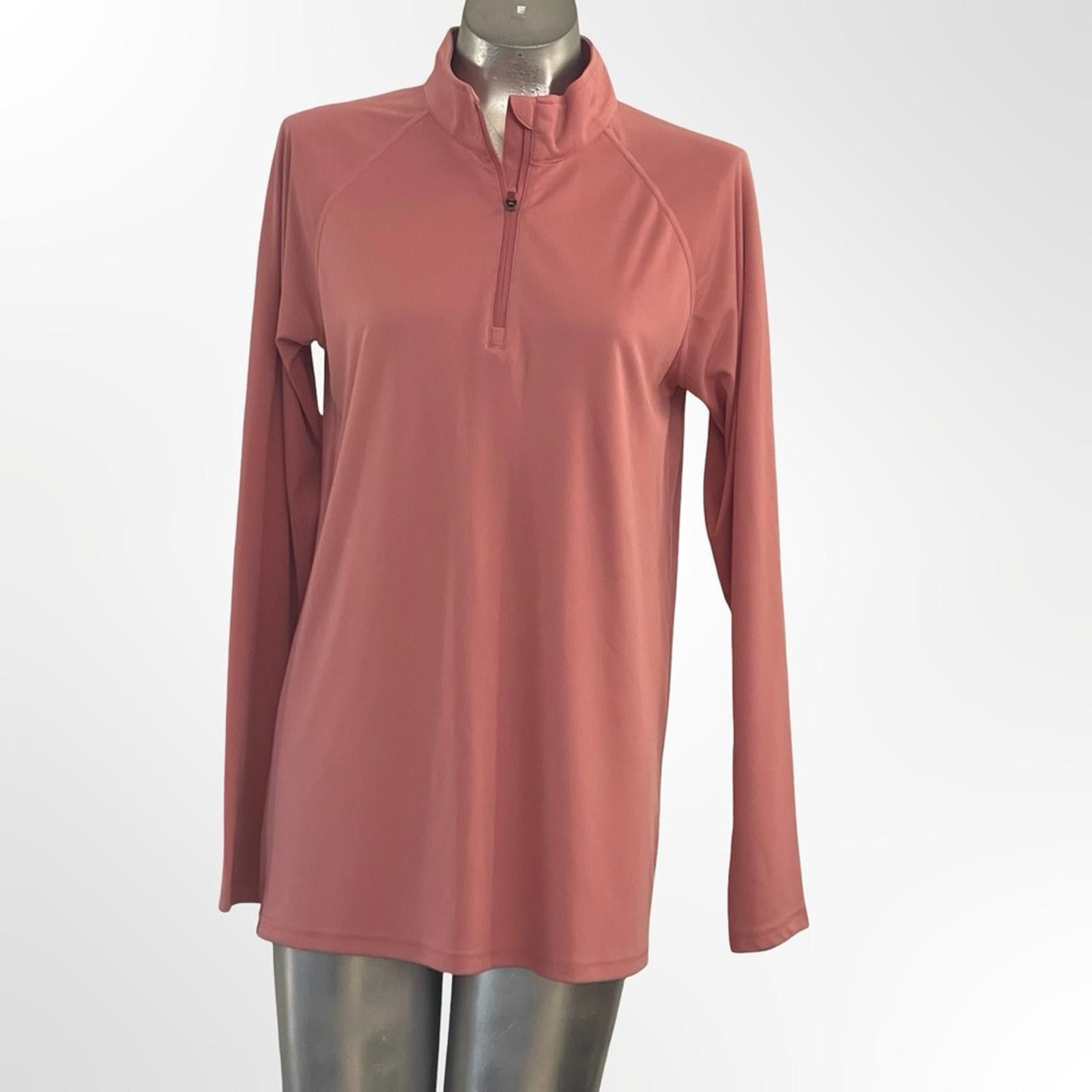NBDN Nobrandedon Women's Long Sleeve Sporty Top in Rose Size S / US 4 / IT 40 - 1 Thumbnail
