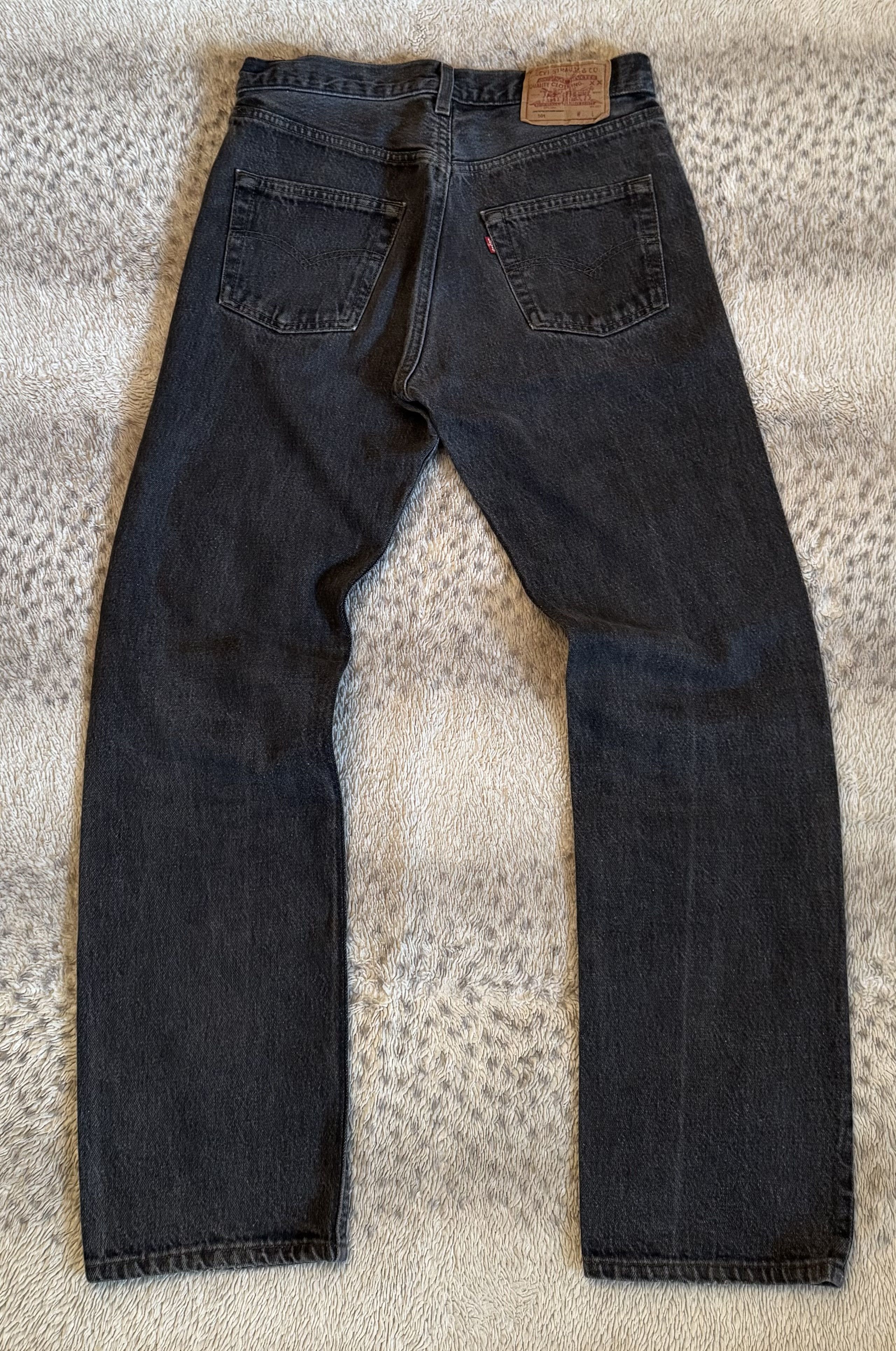 Levi's Vintage 90s Levi’s 501 Washed Denim Jeans USA Size W29 L30 Size US 29 - 1 Thumbnail