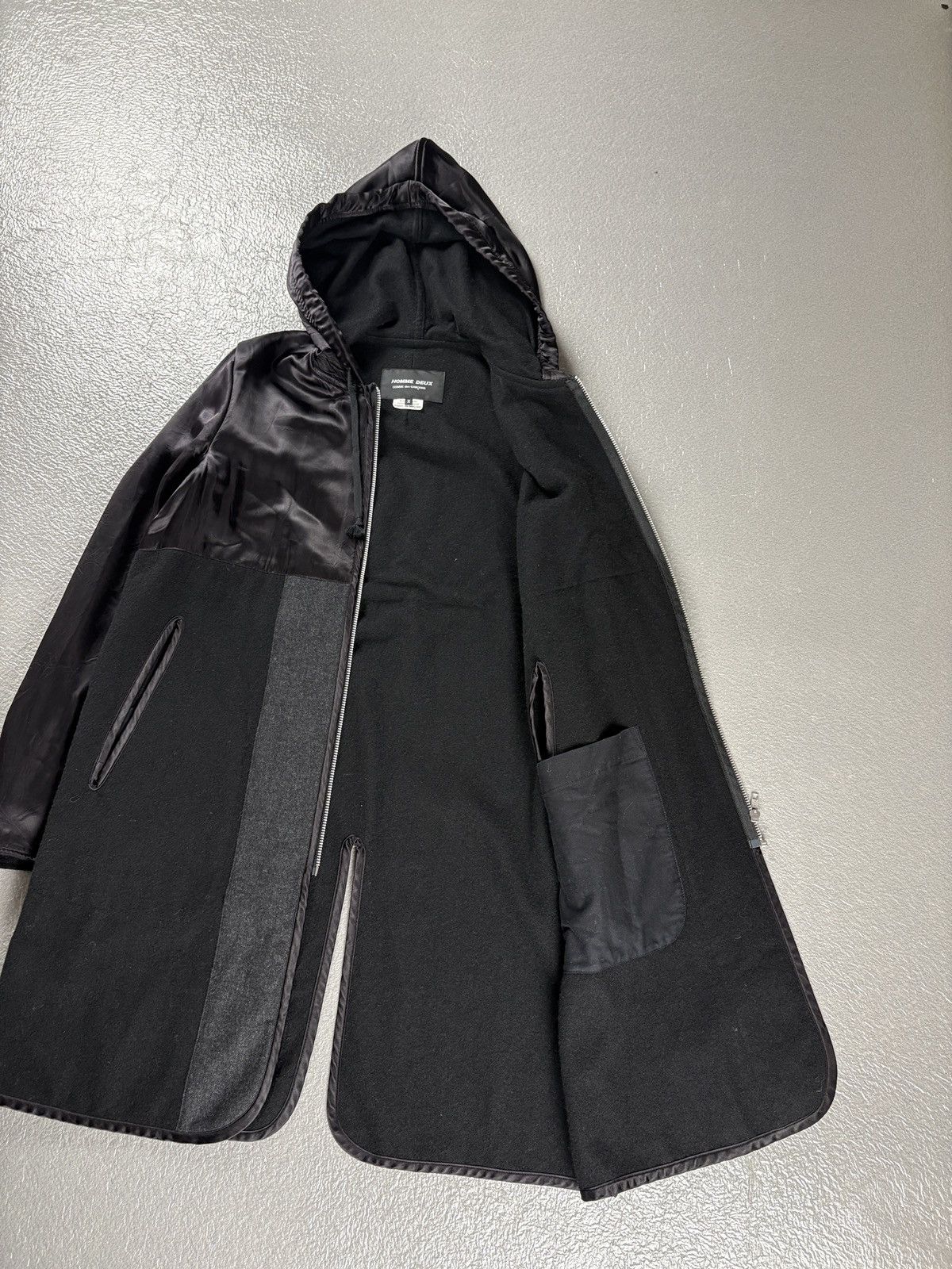 Comme des Garcons Comme des Garcons AW2019 Homme Hooded Long Coat Black Size US M / EU 48-50 / 2 - 7 Thumbnail