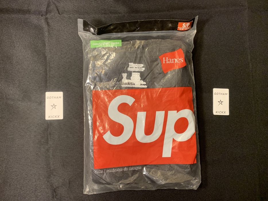 Supreme hanes tank clearance top