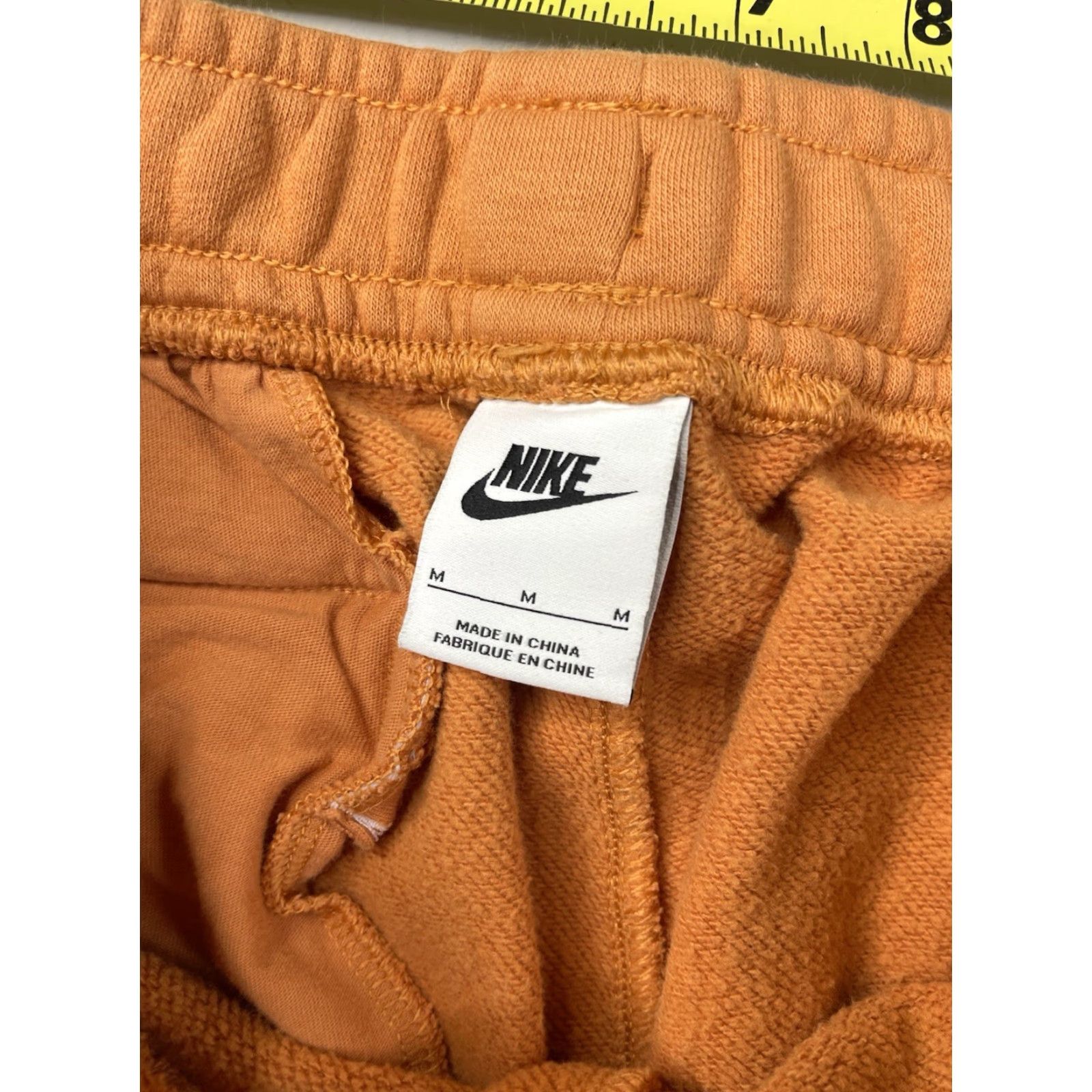 Nike Nike Sportswear Fleece Sweatpants Joggers DD6001-808 Orange M Mens Pants Size US 31 - 7 Thumbnail