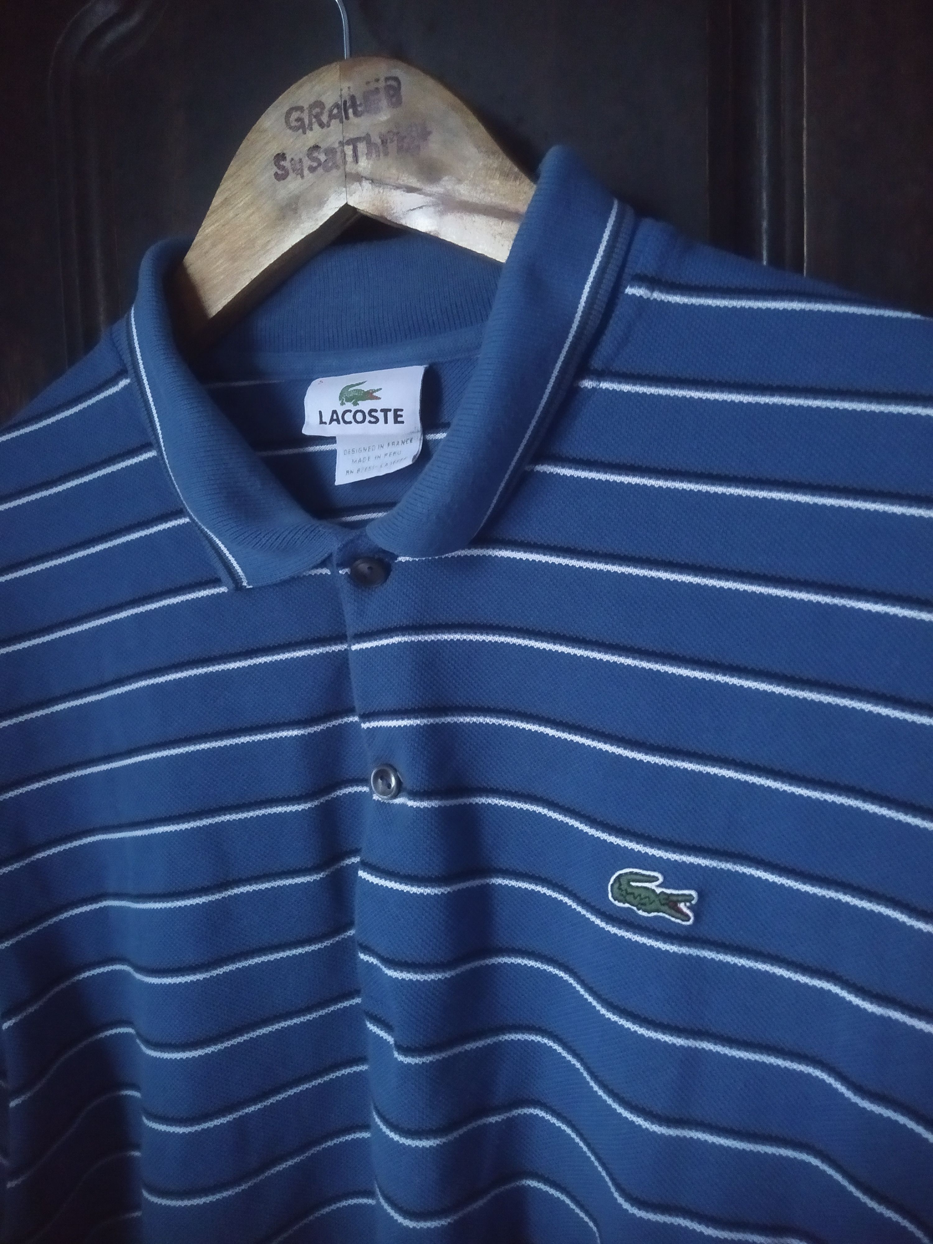 Lacoste Lacoste polos vintage casual shirt Size US L / EU 52-54 / 3 - 5 Thumbnail