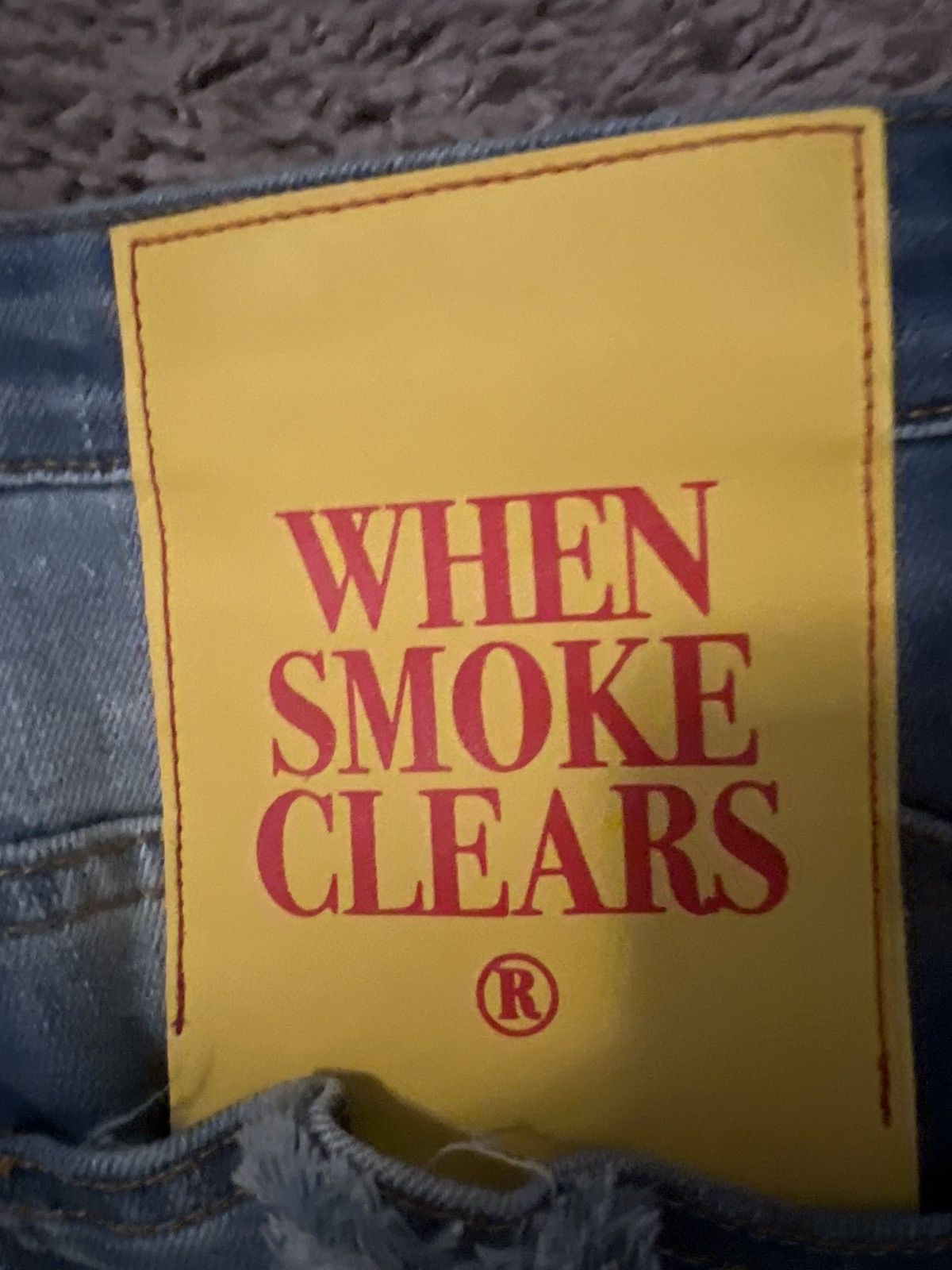 Whensmokeclears Crystal denim Size US 38 / EU 54 - 4 Thumbnail