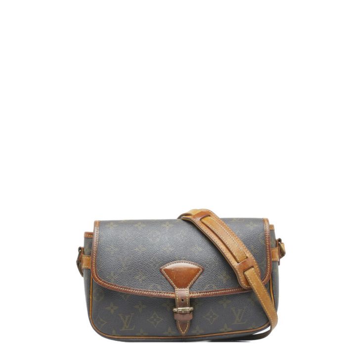 LOUIS VUITTON Louis Vuitton Monogram Sologne Brown M42250 Women's Canvas Shoulder  Bag