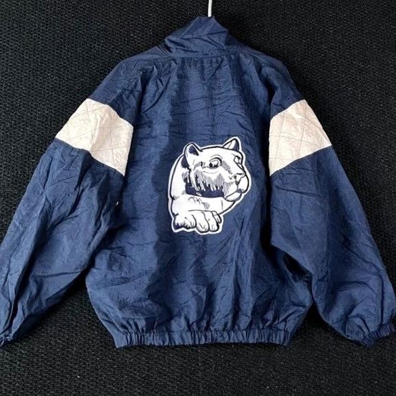 Starter VINTAGE Starter Penn State Nittany Lions 1/4 Zip Pullover Jacket Blue Men XL Sweatshirt Windbreaker JACKET Size US XL / EU 56 / 4 - 4 Thumbnail