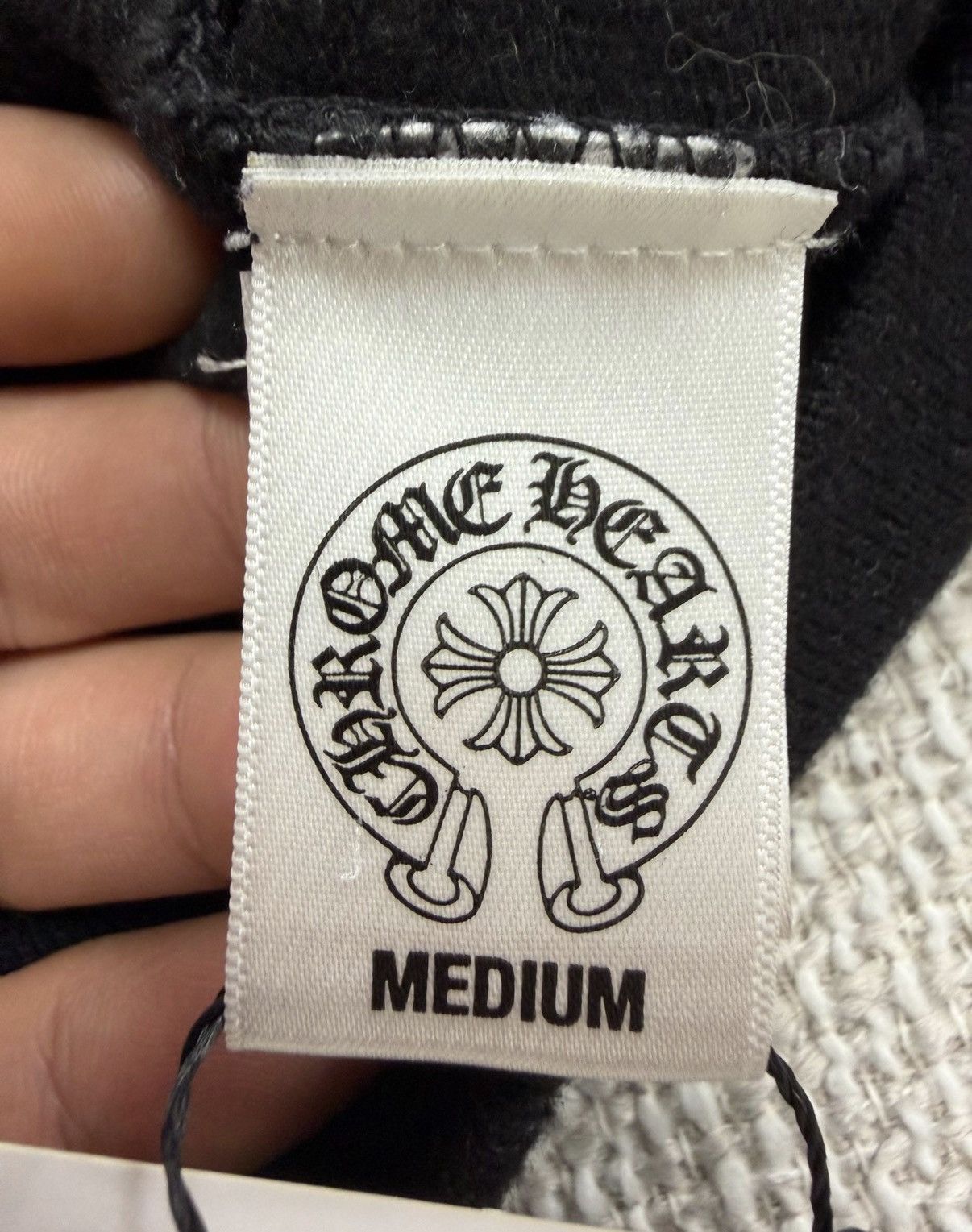 Chrome Hearts Chrome Hearts Black Scroll Horseshoe Zipper Wool JacketF0446 Size US M / EU 48-50 / 2 - 5 Thumbnail