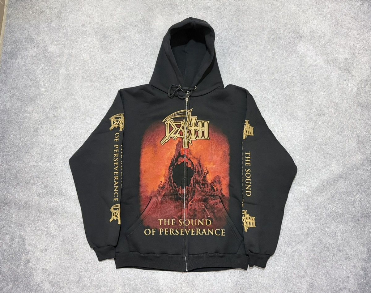 Band Tees Zip-hoodie Lifelover Pulver - black metal | Grailed