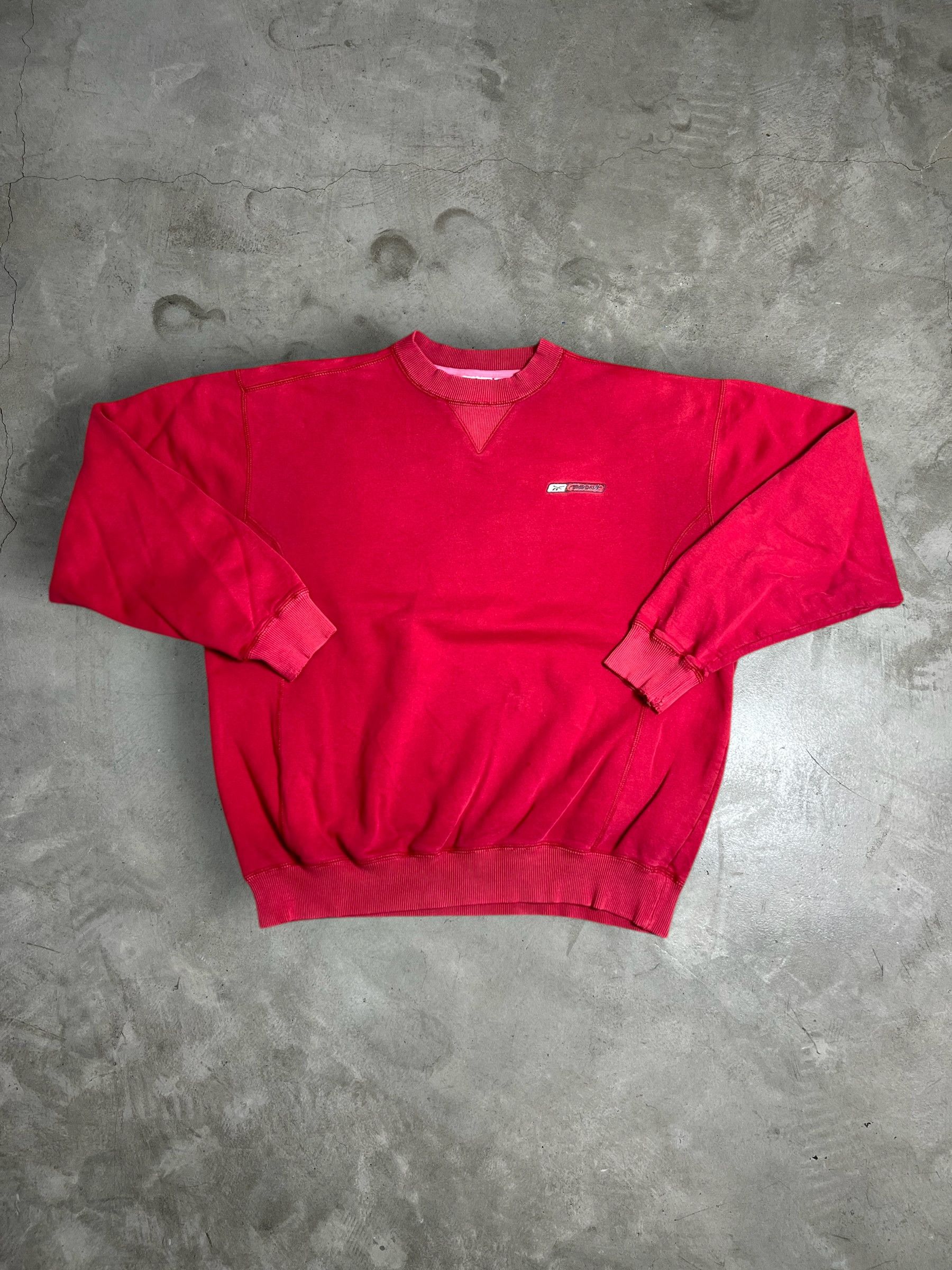 Reebok Vintage Reebok Mini Logo Embroidery Sweatshirt (L) JKA156 Size US L / EU 52-54 / 3 - 1 Thumbnail