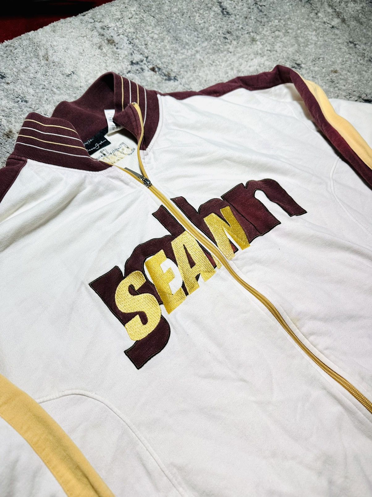 Sean John Vintage Sean John Mens Varsity Jacket Coat 2XL XXL Size US XXL / EU 58 / 5 - 2 Thumbnail
