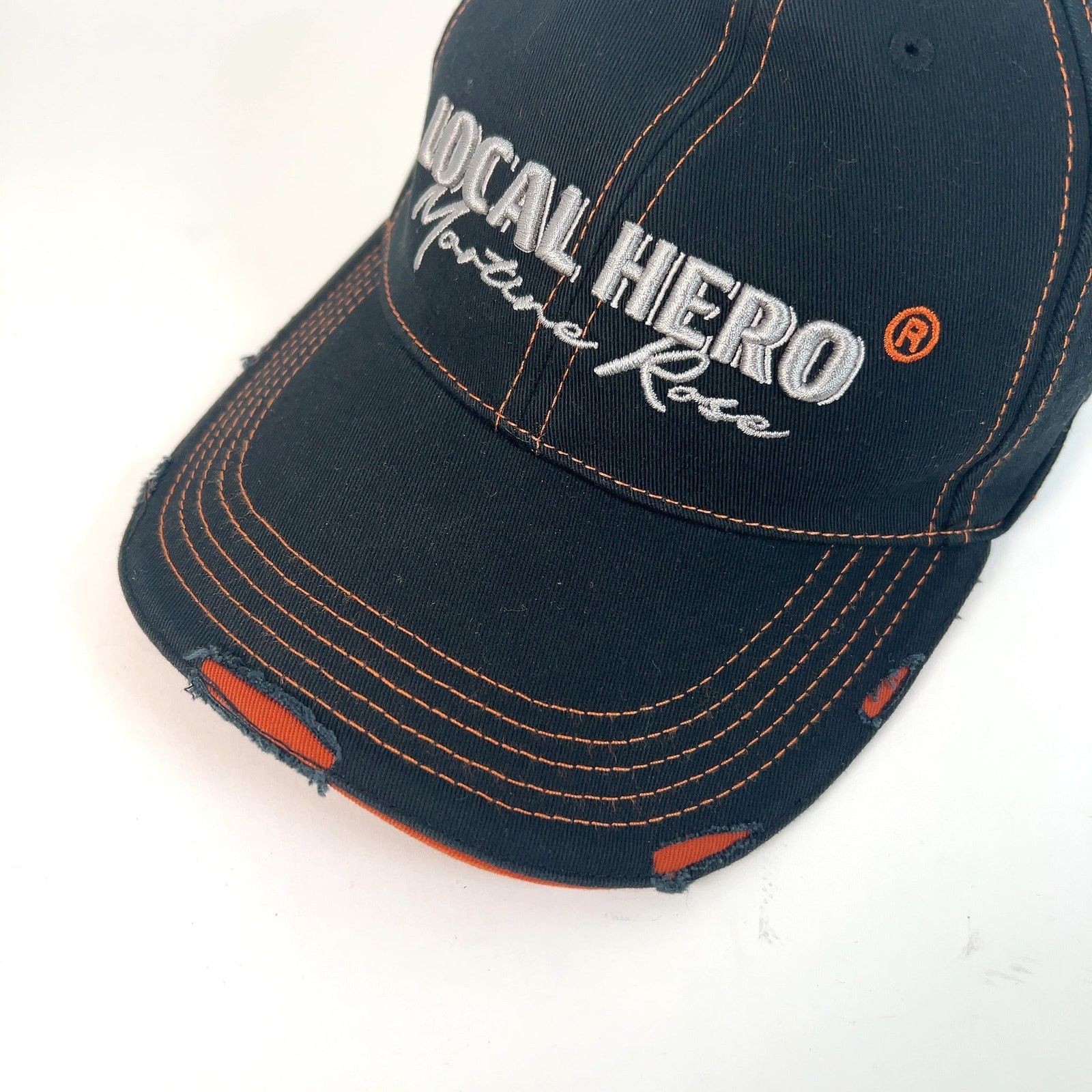 Martine Rose Martine Rose 'Local Hero' Roll Back Graphic Hat Size ONE SIZE - 3 Thumbnail