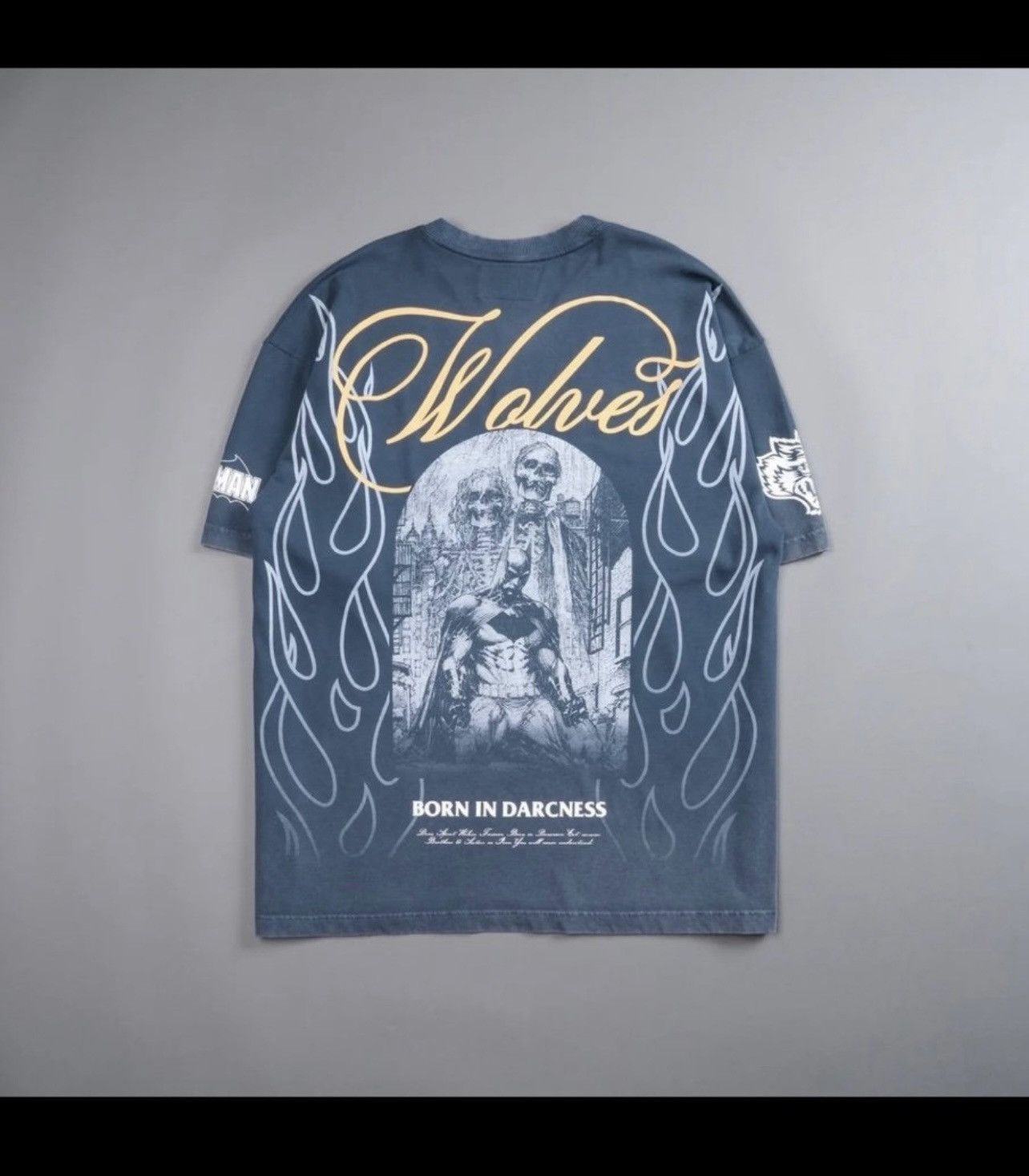 Darc Sport DARC SPORT X BATMAN “DARC RISES” TEE IN GOTHAM BLUE-XL Size US XL / EU 56 / 4 - 1 Thumbnail