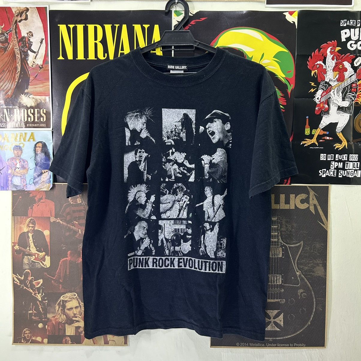 Vintage Vintage Rude Gallery Punk Not Dead Punk Rock Evolution Size US M / EU 48-50 / 2 - 2 Thumbnail
