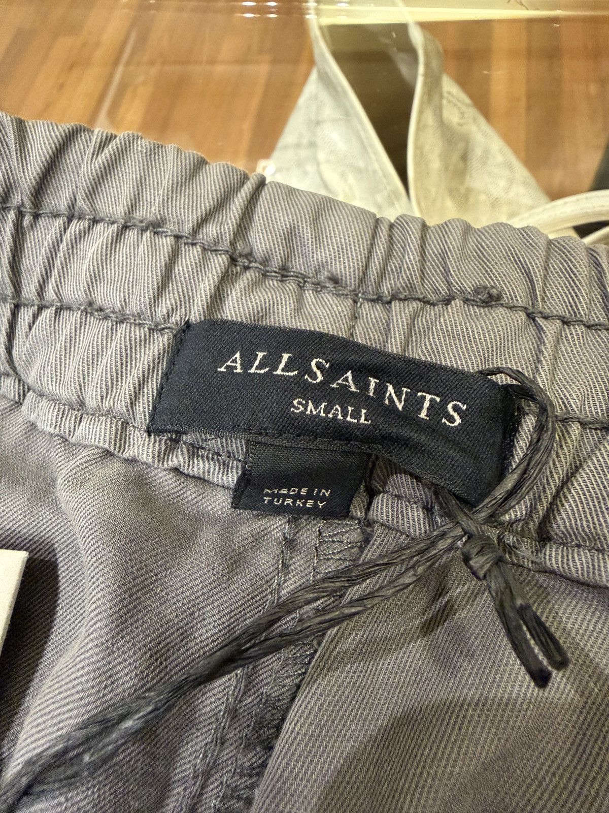 Allsaints Allsaints Hanbury Grey Trousers Size US 30 / EU 46 - 3 Thumbnail