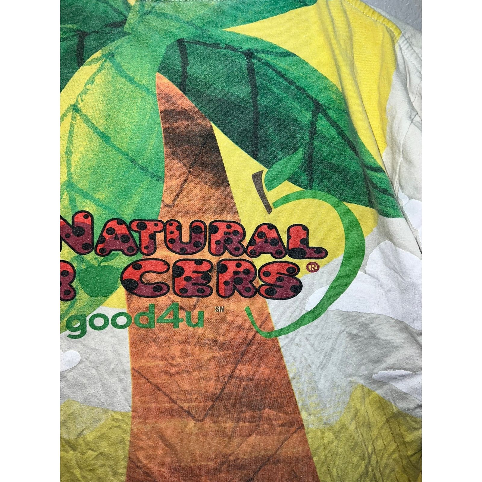 Vintage Natural Grocers Shirt Good 4 You Grocery Promo Graphic Tee M Size US M / EU 48-50 / 2 - 7 Thumbnail