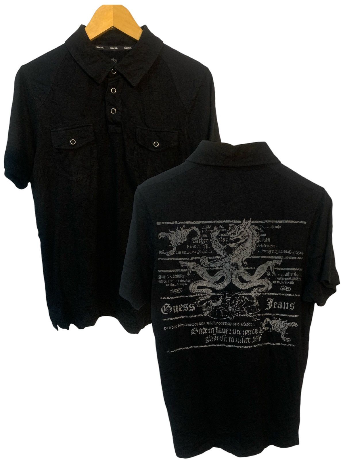 Hysteric Glamour Sold • Guess jeans POEM JAPANESE GOTHIC STYEL Size US S / EU 44-46 / 1 - 1 Thumbnail