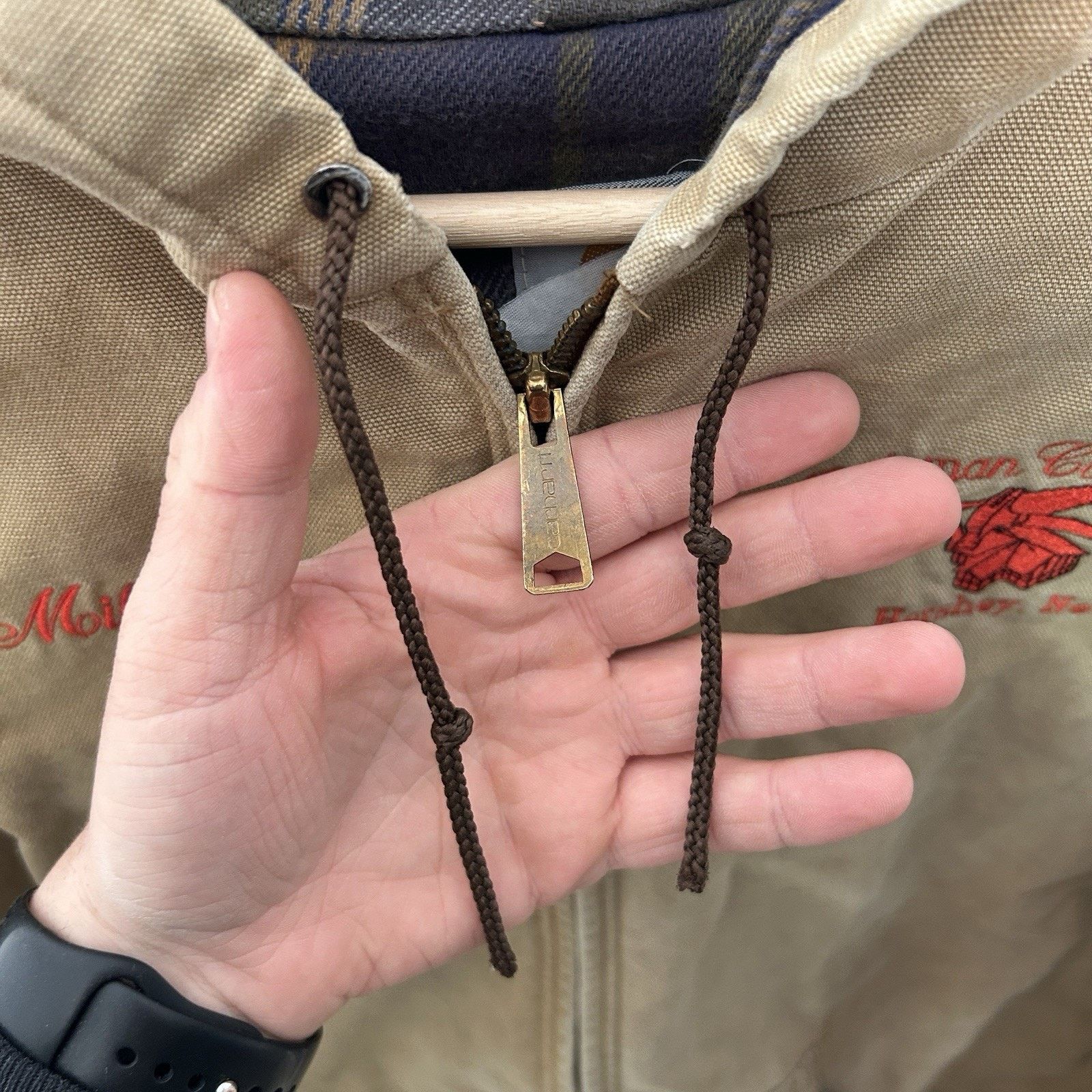 Carhartt Vintage Carhartt Flannel-Lined Active Jacket “Brown” J05BRN Size US XL / EU 56 / 4 - 9 Thumbnail
