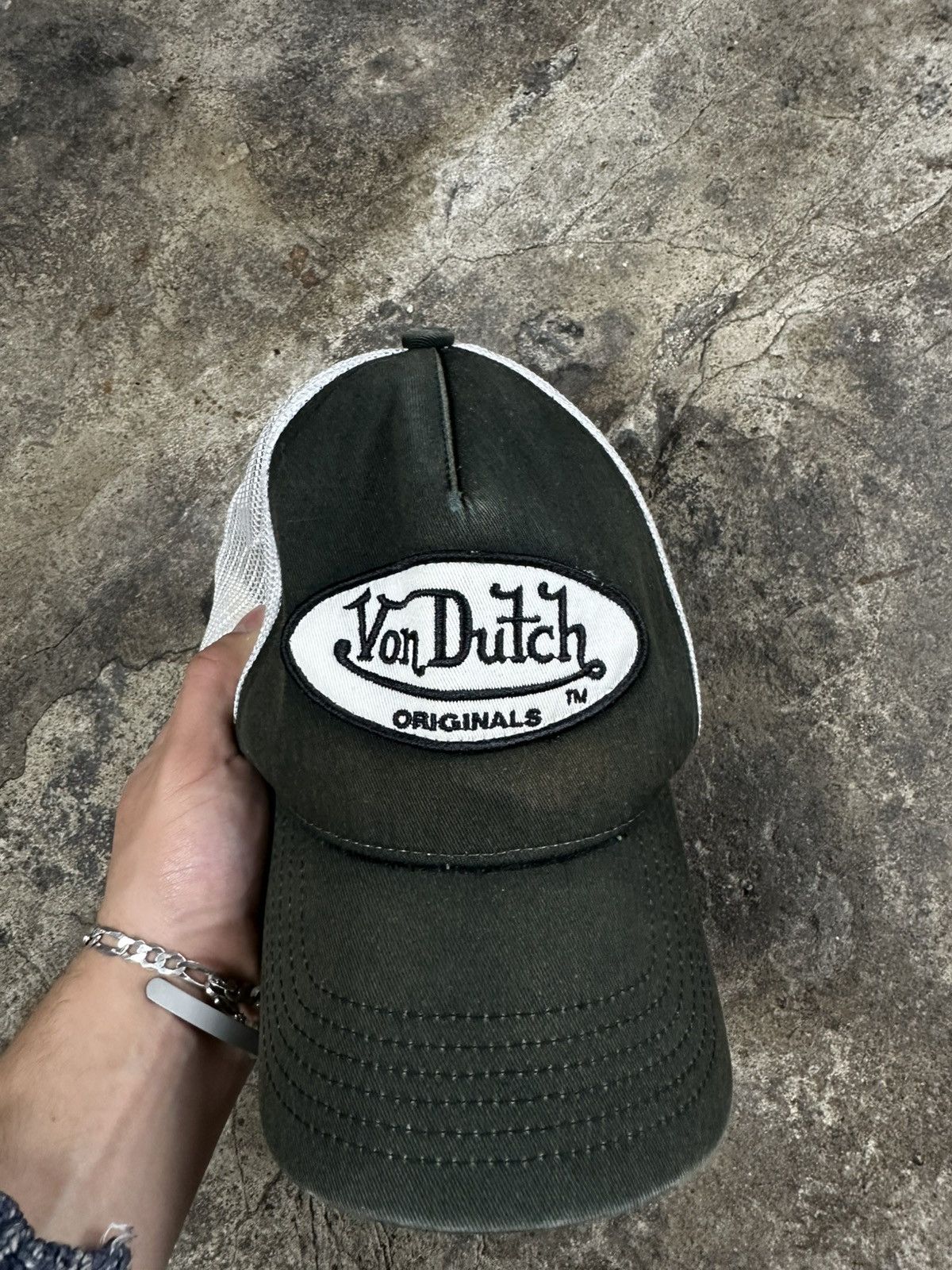 Von Dutch Vintage Von Dutch Washed Logo Cap Size ONE SIZE - 2 Thumbnail