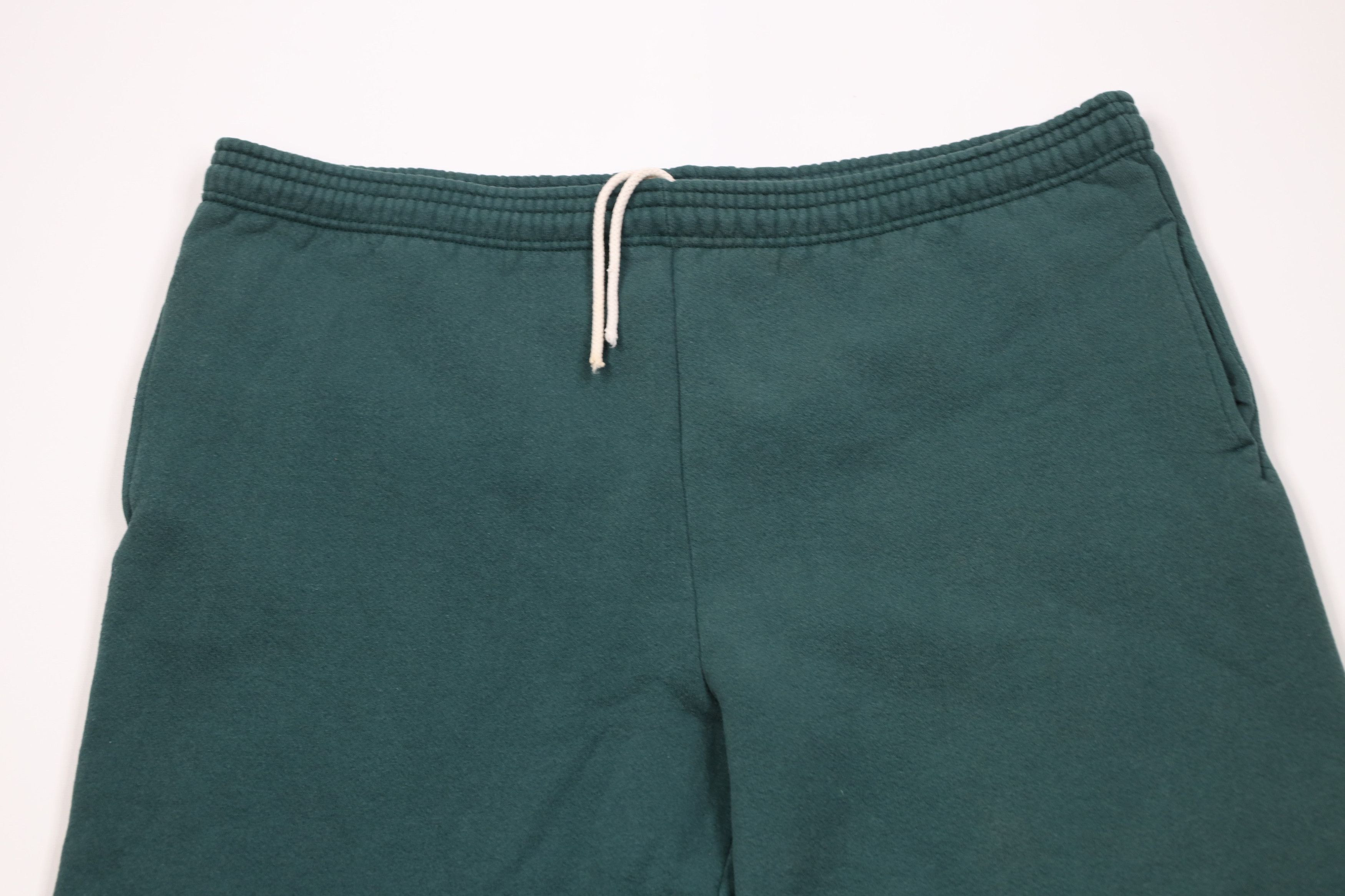 Vintage Vintage 90s Streetwear Cuffed Sweatpants Joggers Green USA Size US 40 / EU 56 - 2 Thumbnail