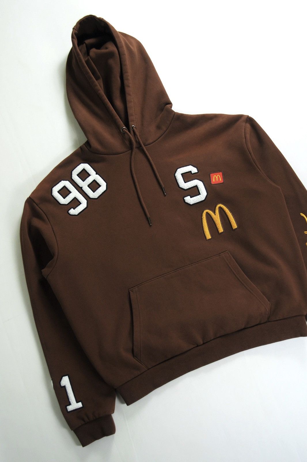 Snipes Snipes x McDonald's Patch Boxy Brown Hoodie Size US XL / EU 56 / 4 - 3 Thumbnail