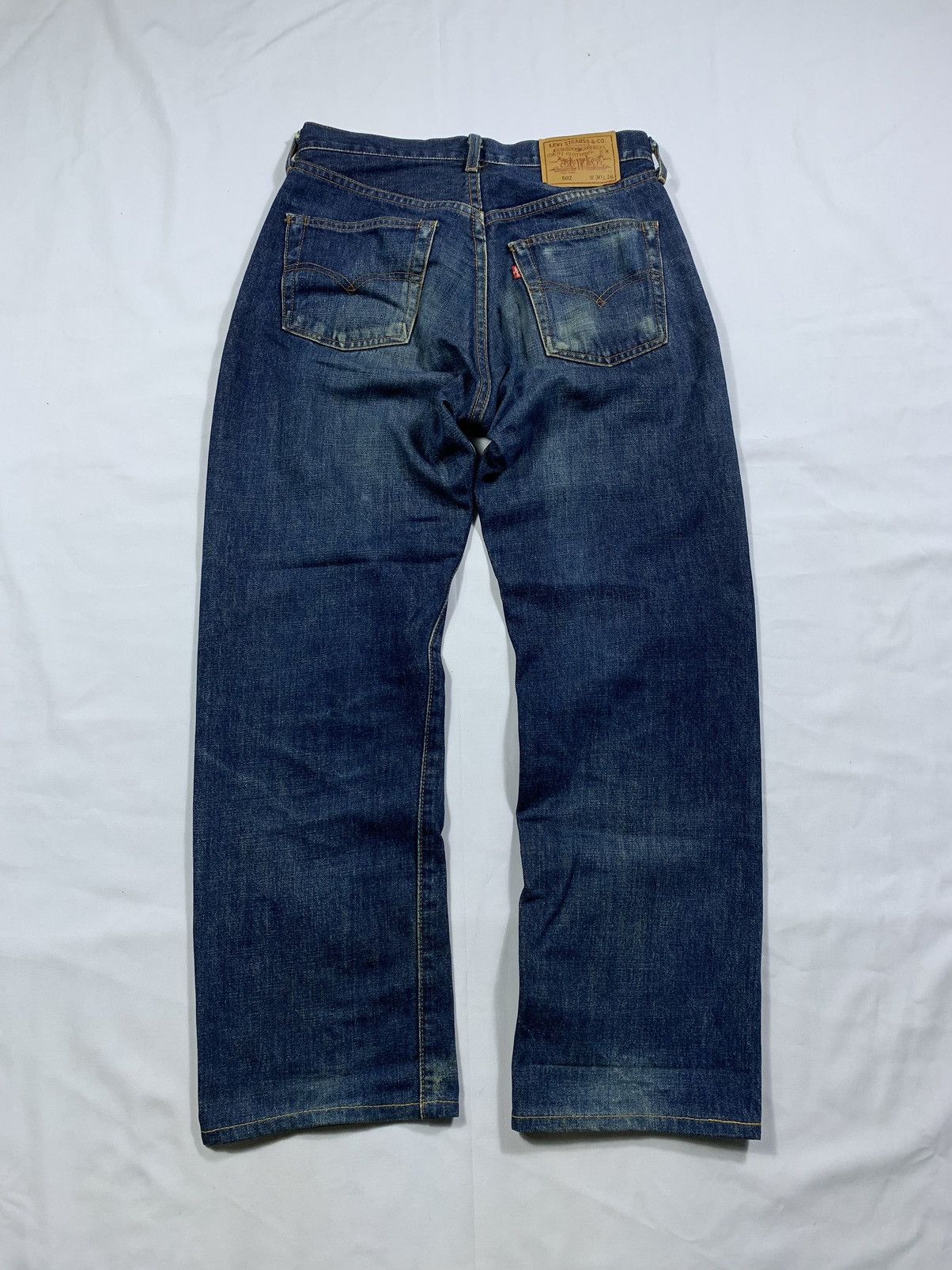 Levi's Vintage Levis 502 Big E Selvedge Button J22 Denim Jeans Size US 30 / EU 46 - 1 Thumbnail