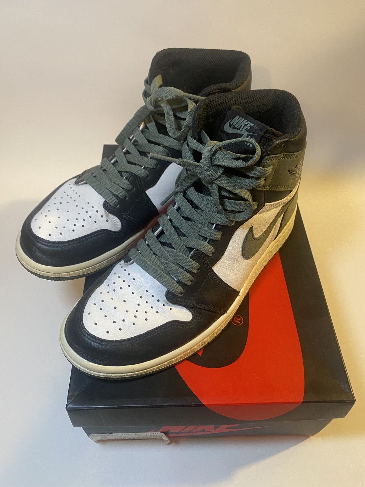 Jordan Brand × Nike Jordan 1 Retro High OG Clay Green sz 8 Size US 8 / EU 41 - 1 Thumbnail