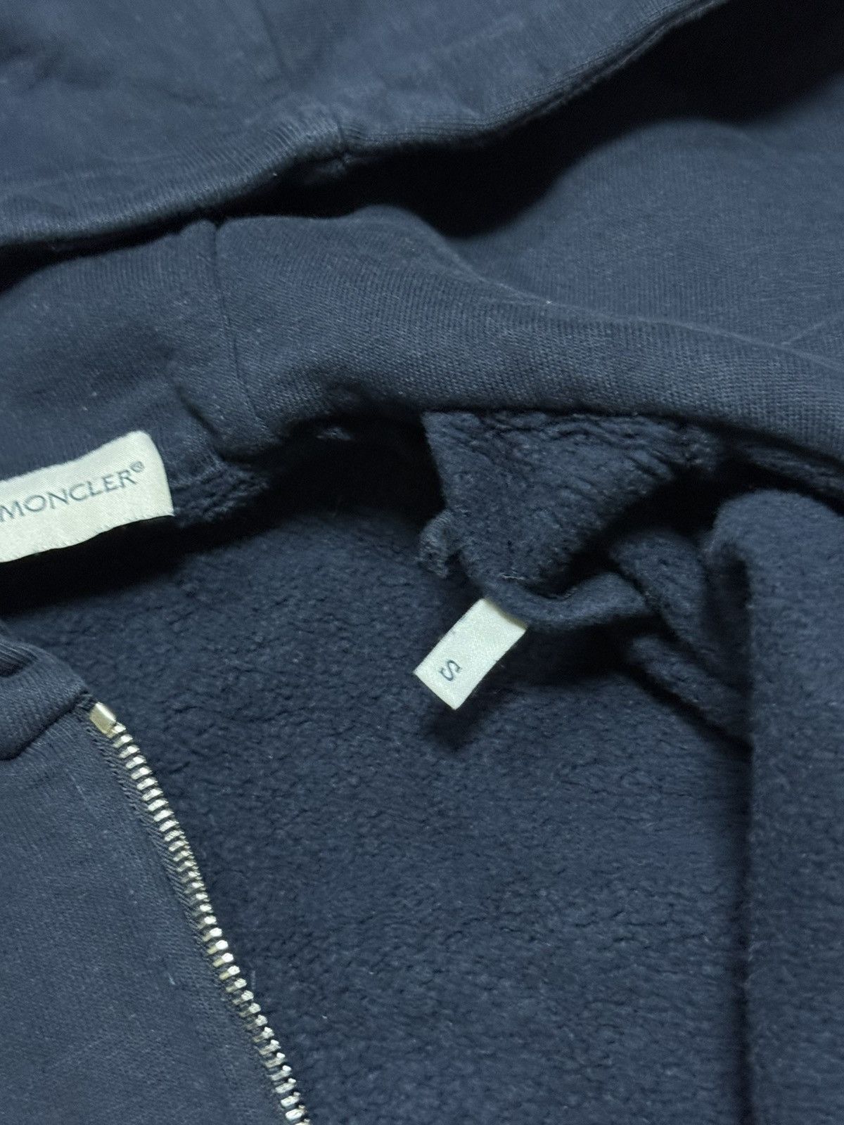 Moncler Moncler double big logo zip hoodie Size US S / EU 44-46 / 1 - 10 Thumbnail