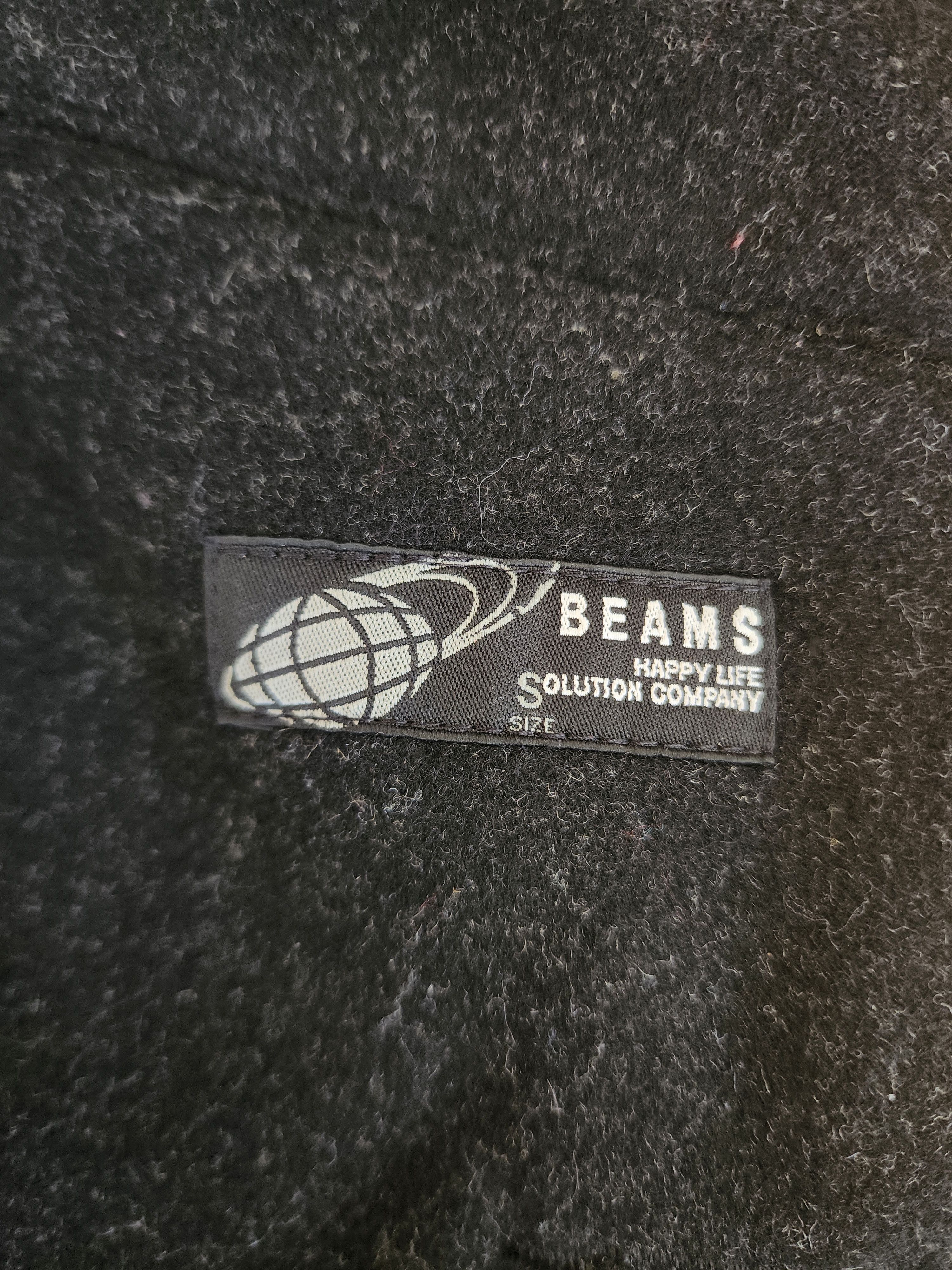Beams Plus High-Quality Wool Coat by BEAMS – Double-Breasted, Size S/M Size US M / EU 48-50 / 2 - 8 Thumbnail