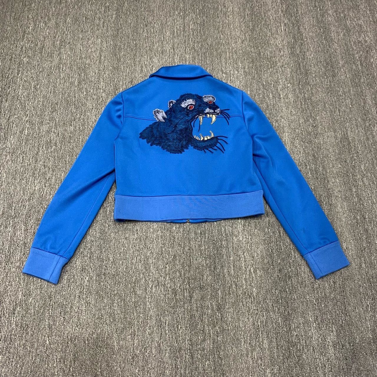 Gucci Gucci blue back tiger head embroidery logo short jacket 250 Size US XS / EU 42 / 0 - 2 Thumbnail