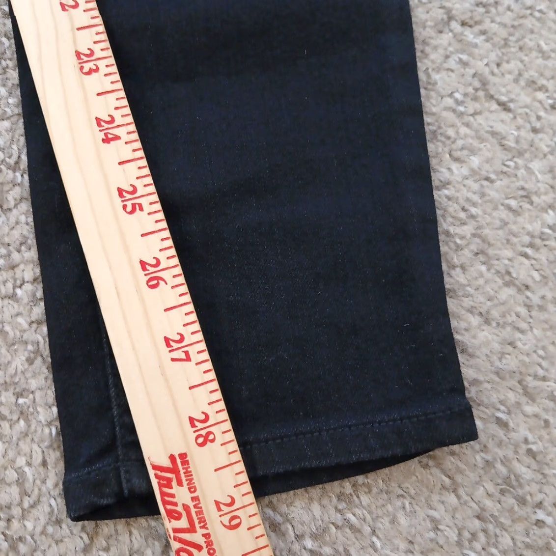 Old Navy Old Navy Jegging Pants Womens Size 6 Black 28x29 Mid Rise Skinny Jeans Regular Denim Cotton Blend 29 In Inseam Mens? Size 28" / US 6 / IT 42 - 6 Thumbnail