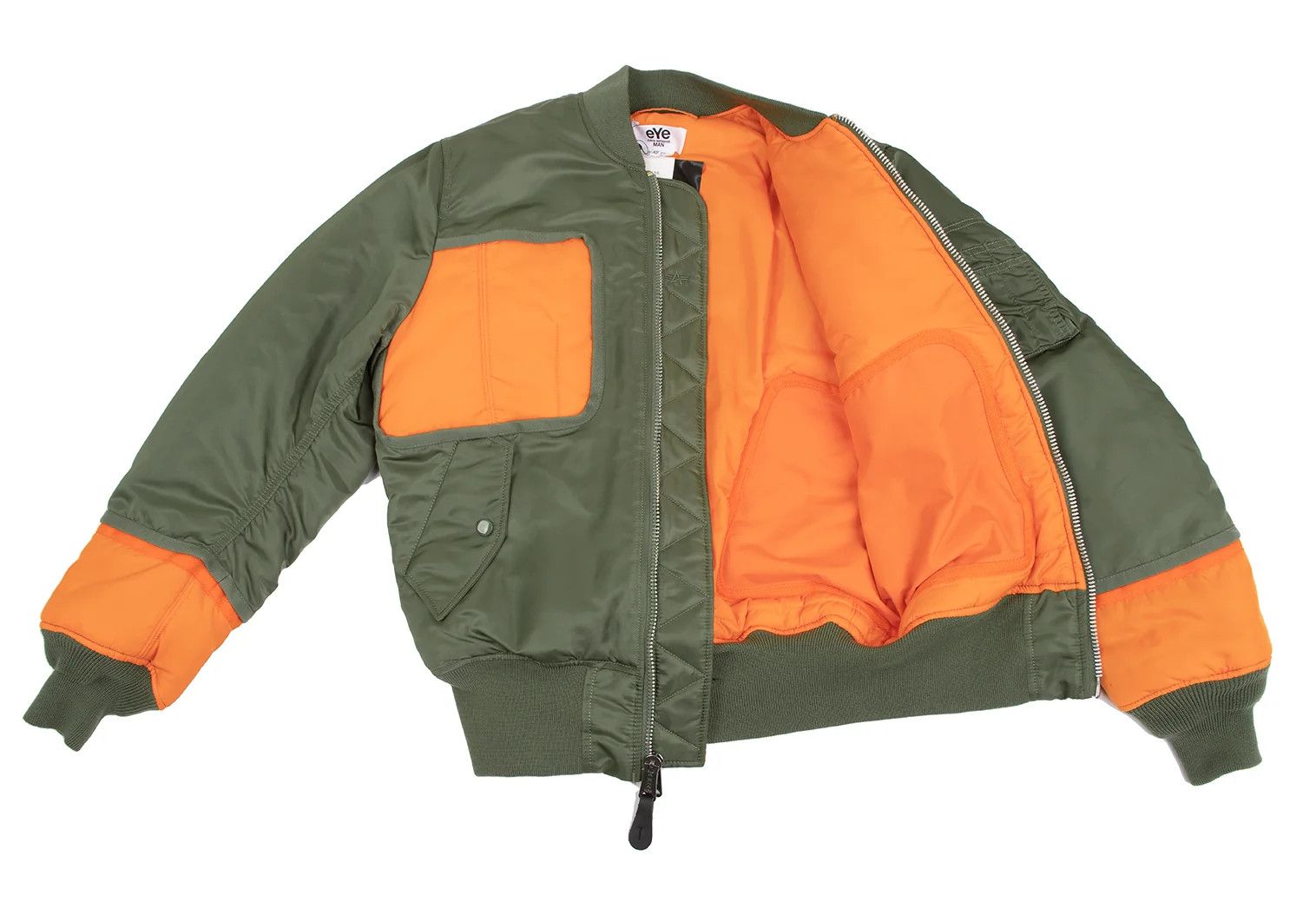 Junya Watanabe Reversible MA-1 er Jacket in Khaki Orange, XS Size US XS / EU 42 / 0 - 10 Thumbnail